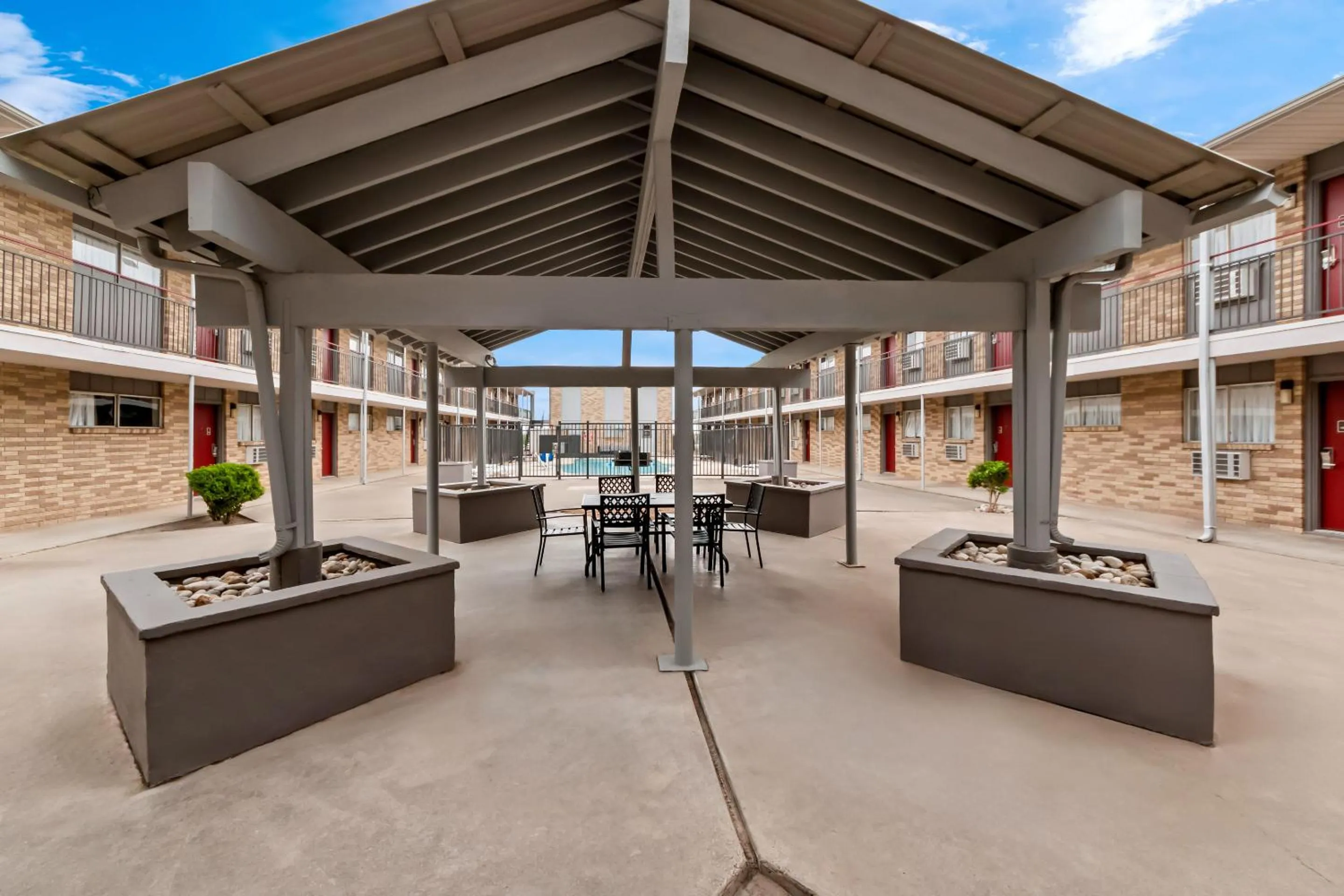 Balcony/Terrace in Red Roof Inn Del Rio