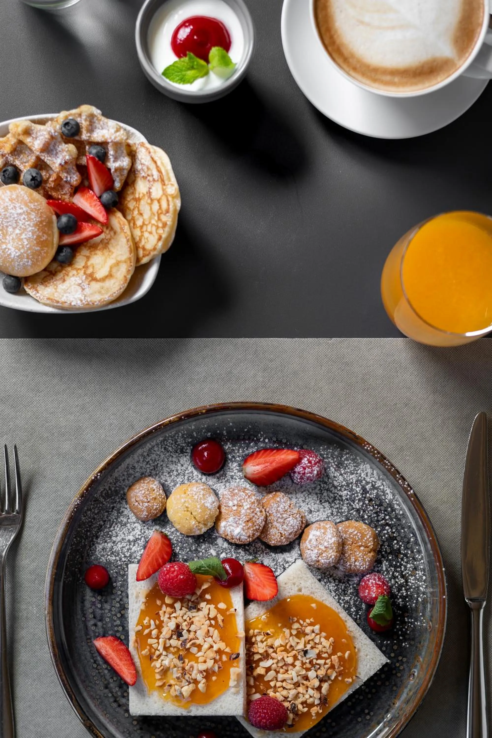 Breakfast in X Alp Hotel