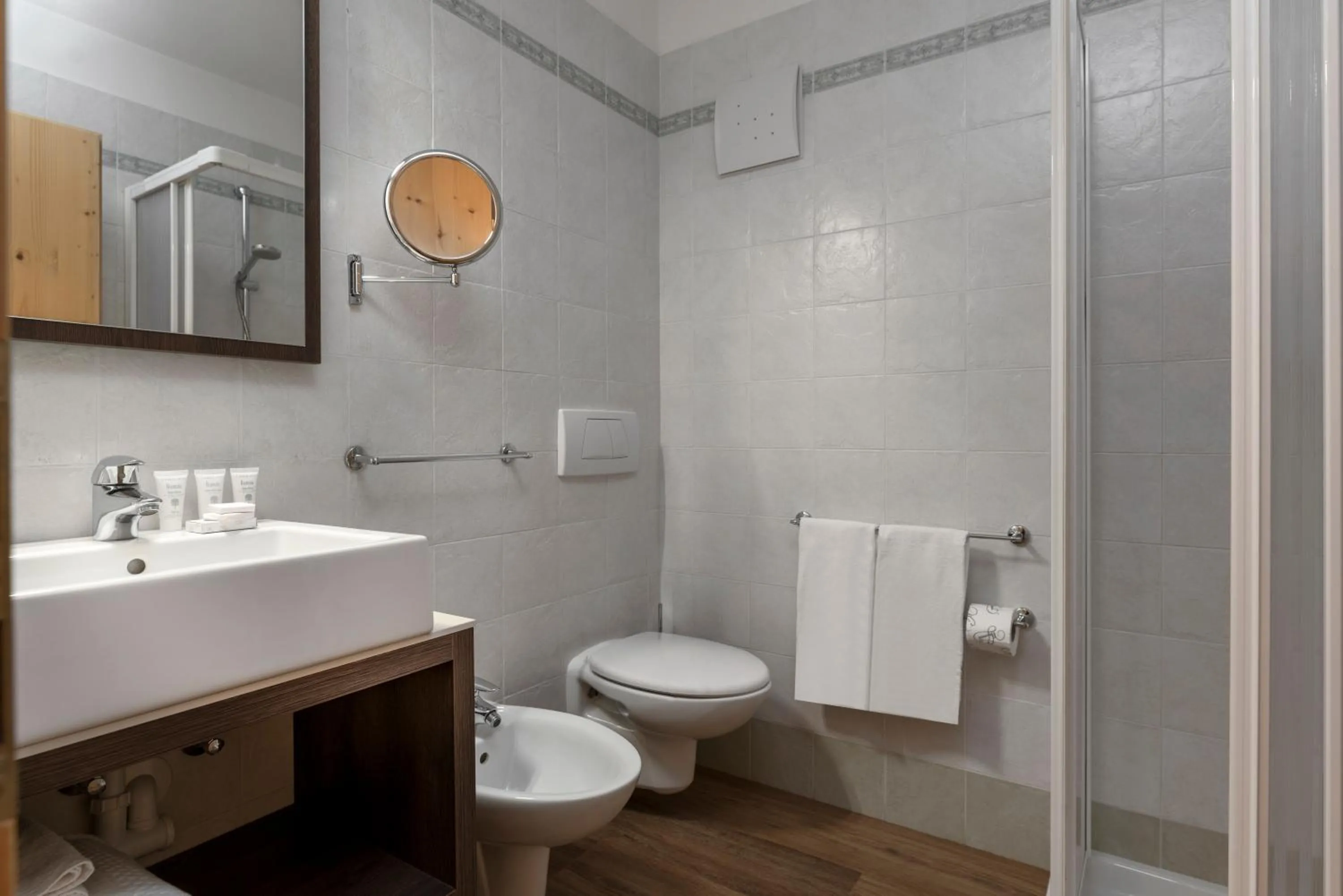 Bathroom in X Alp Hotel