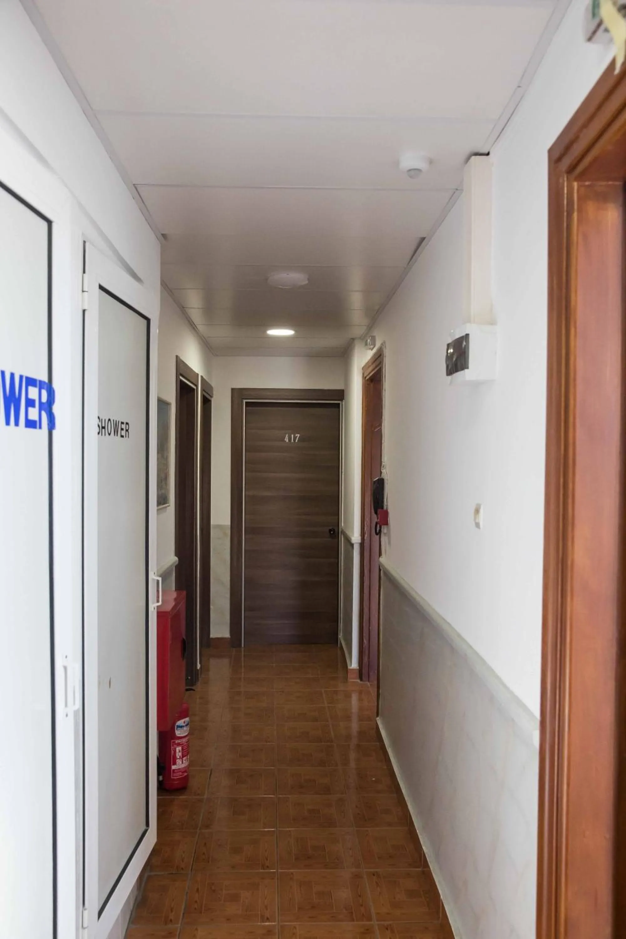 Decorative detail in Tempi Hotel