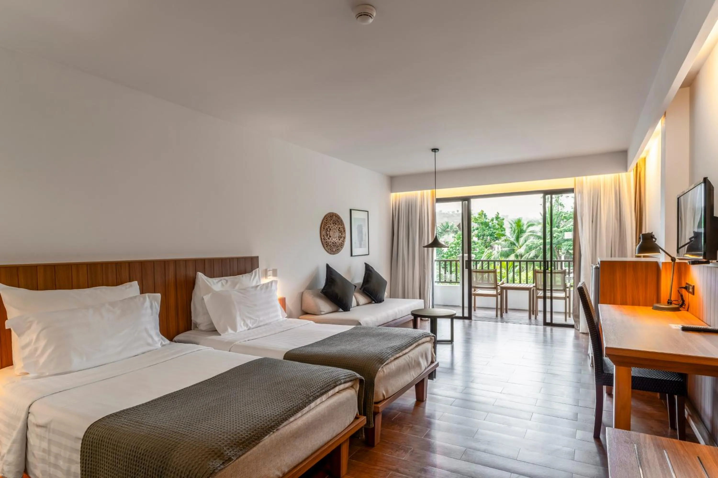 Bed in Sunprime Kamala Beach