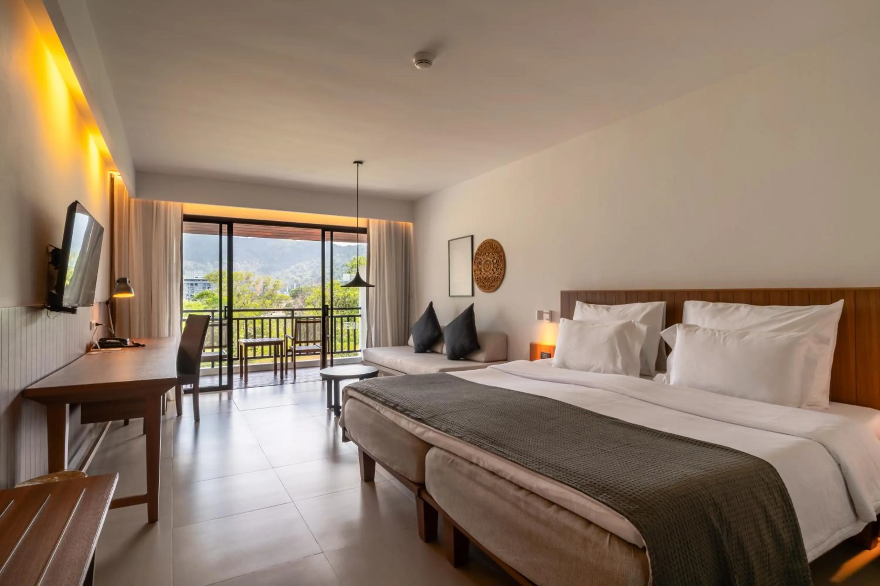 Bedroom, Bed in Sunprime Kamala Beach