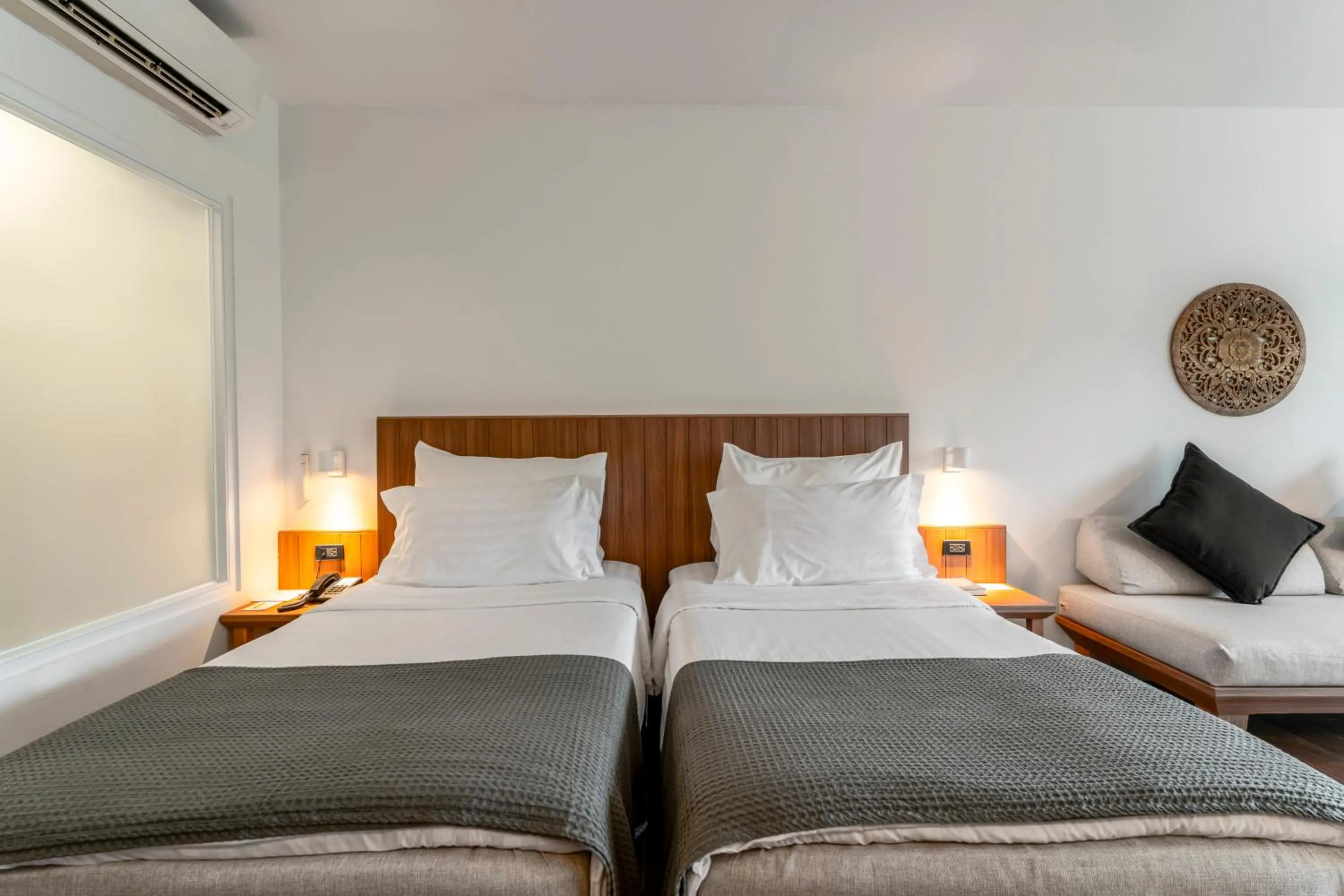 Bed in Sunprime Kamala Beach