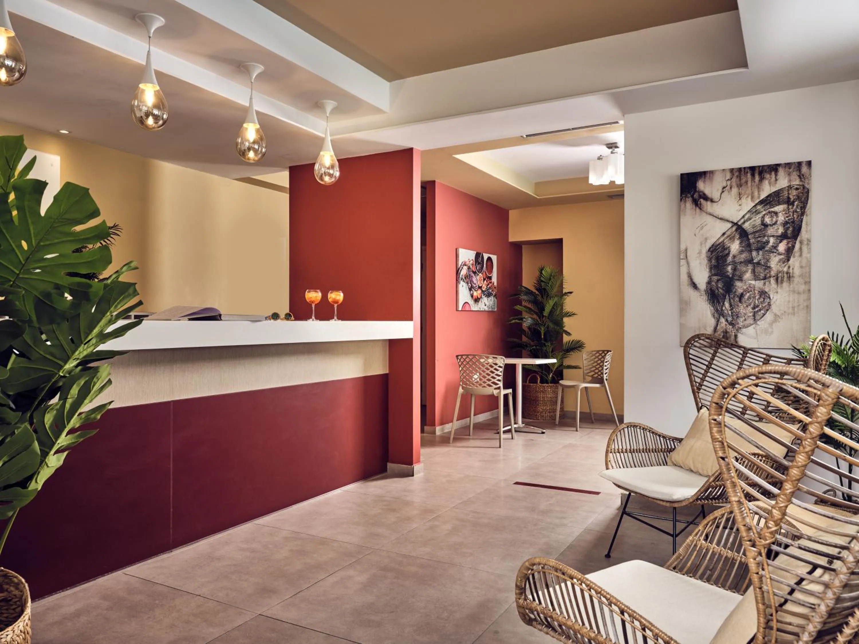 Lobby or reception in Cactus Hotel