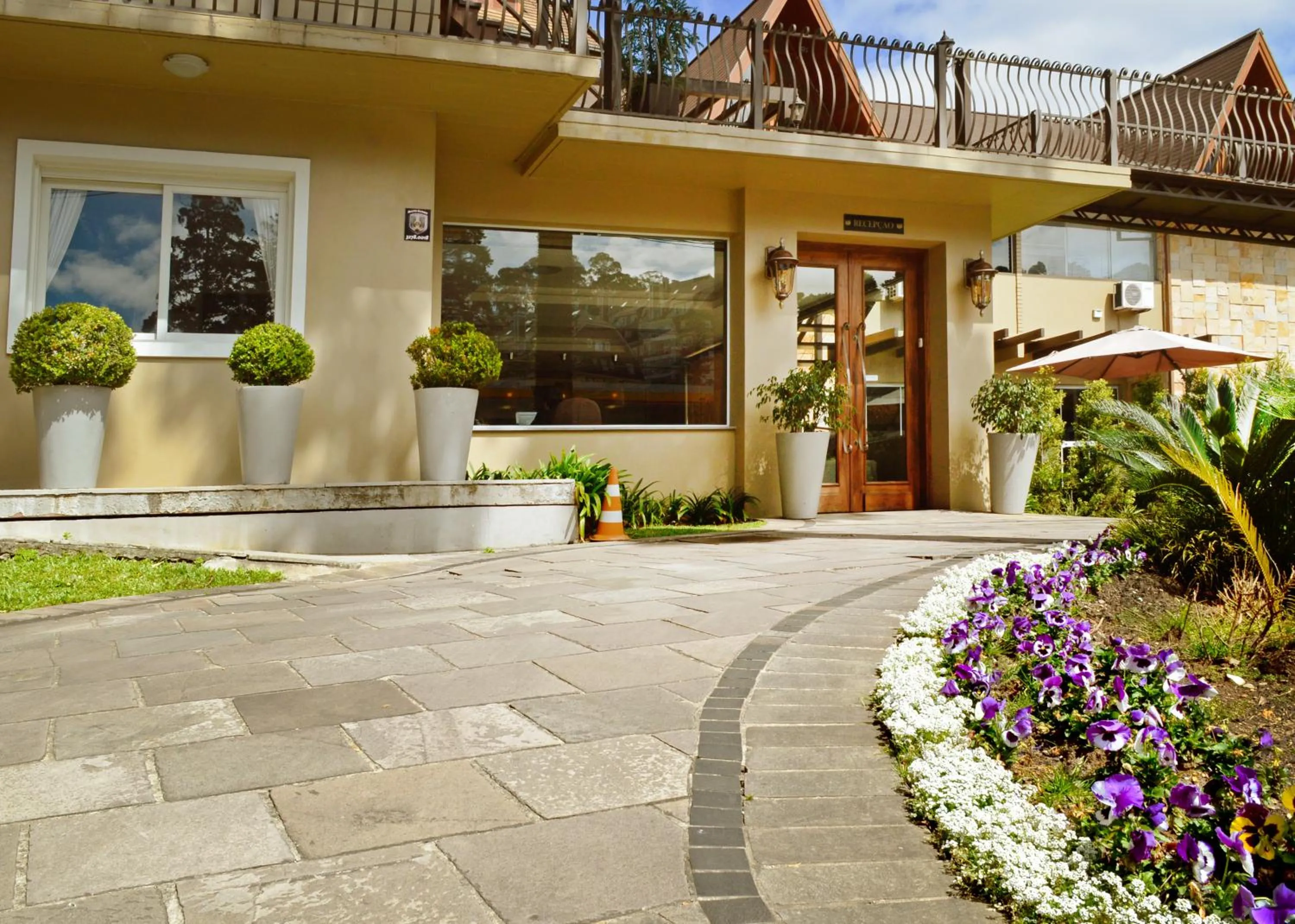 Patio in Sky Centro Hotel & SPA