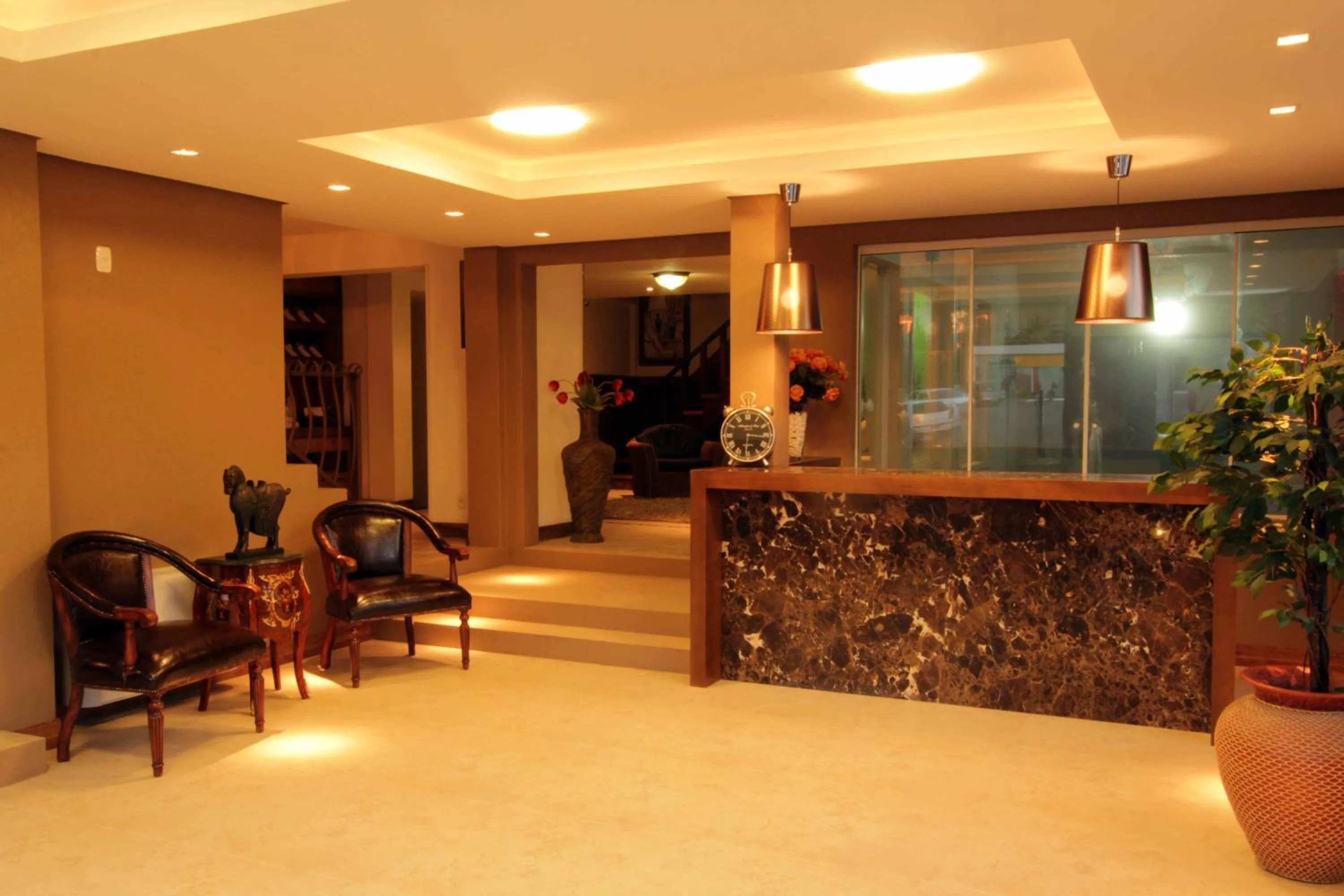Lobby or reception in Sky Centro Hotel & SPA