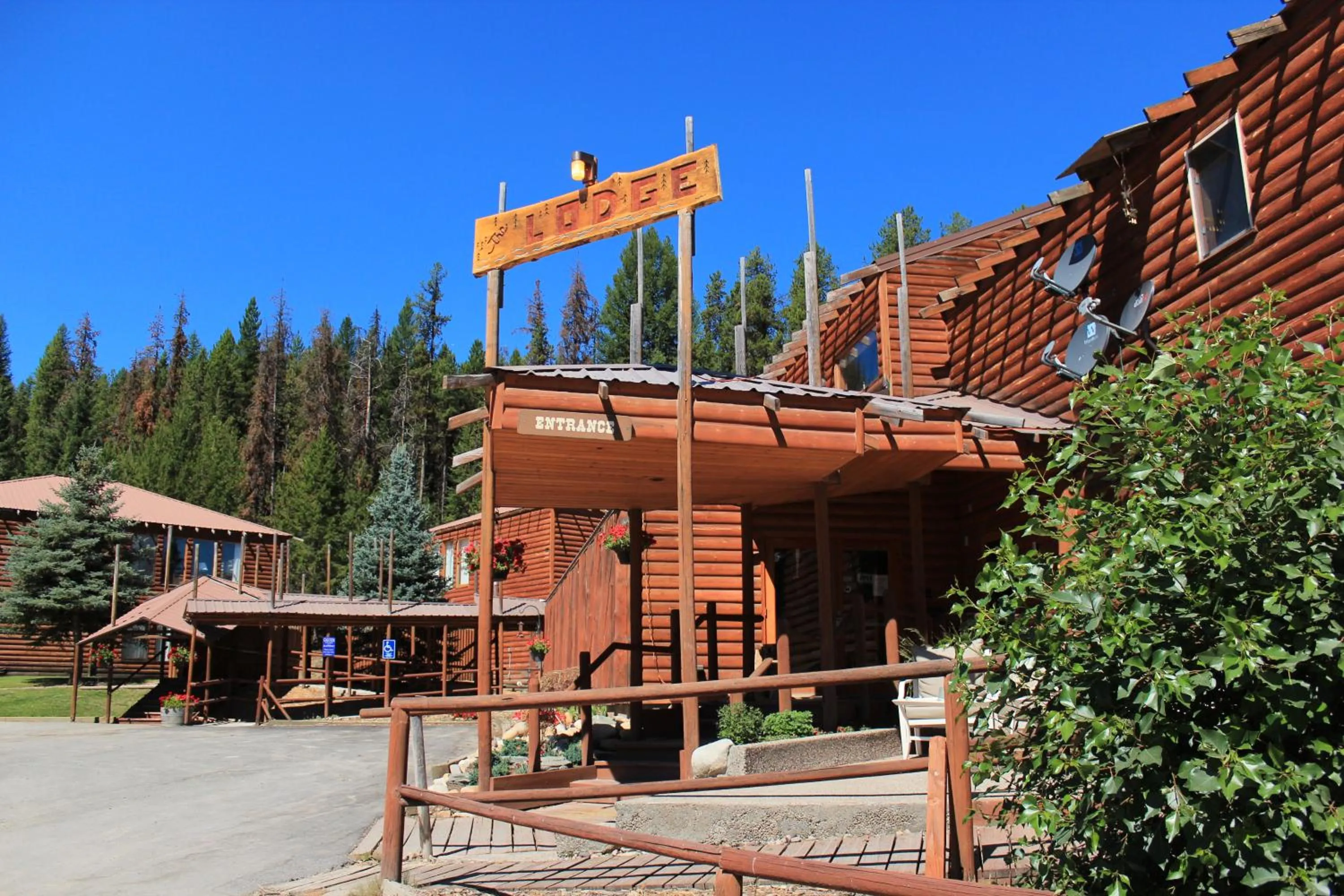 Property building in The Lodge at Lolo Hot Springs