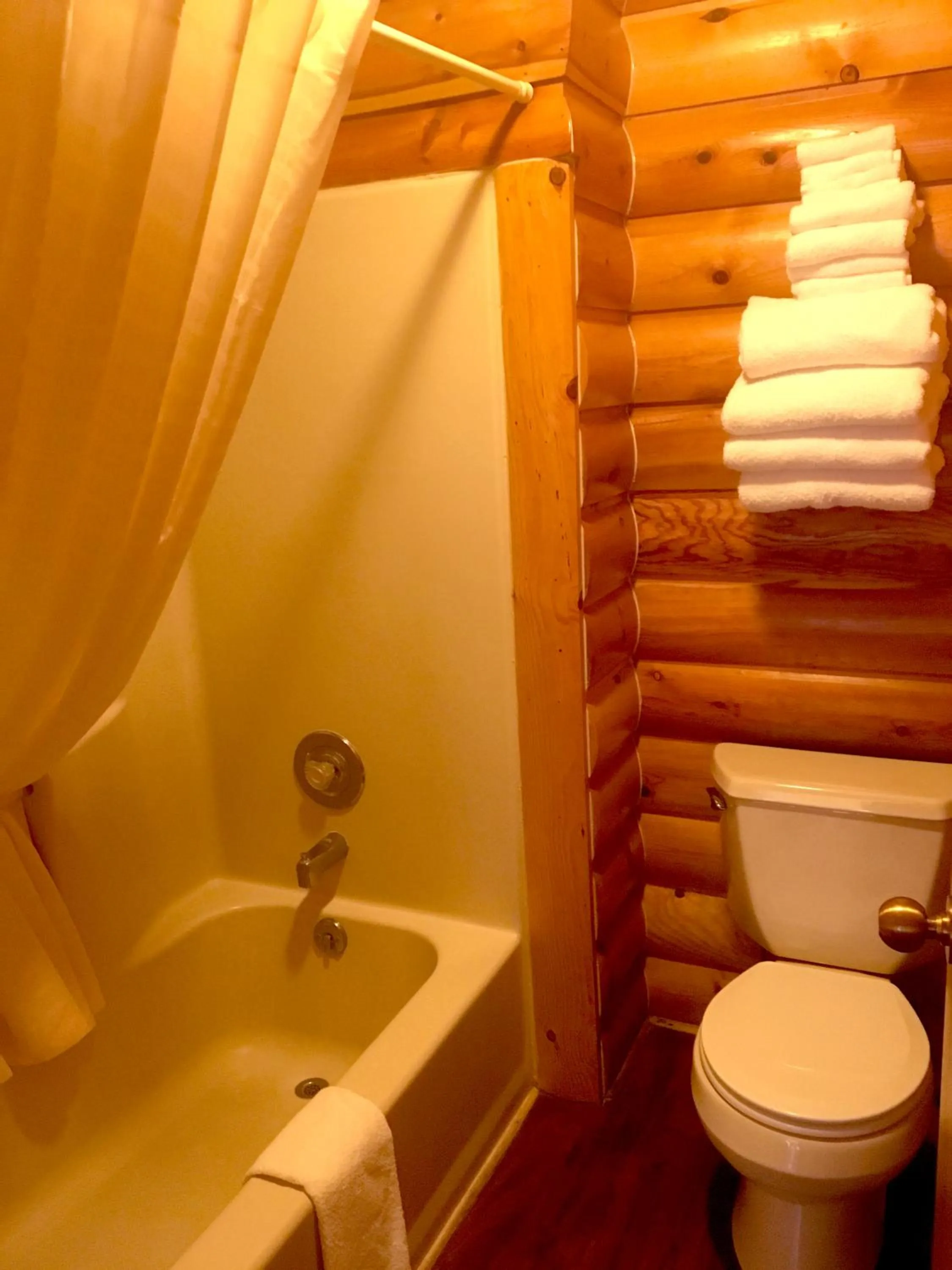 Bathroom in The Lodge at Lolo Hot Springs