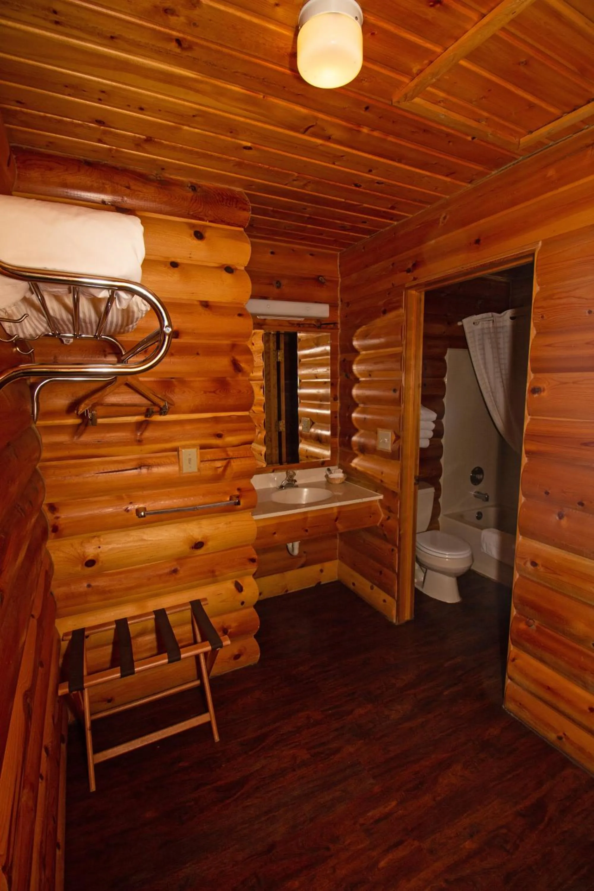 Bathroom in The Lodge at Lolo Hot Springs