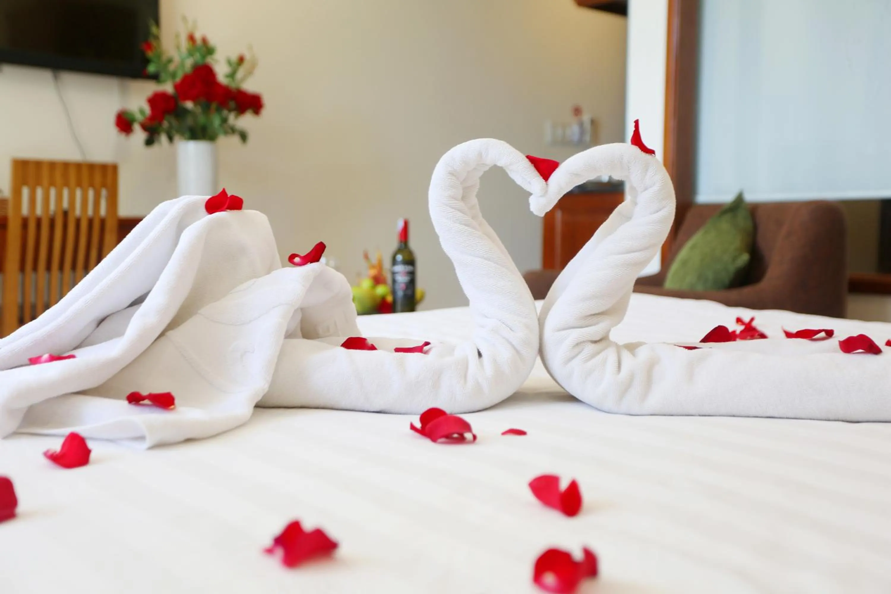 Bedroom, Bed in Son Tra Green Hotel & Apartment