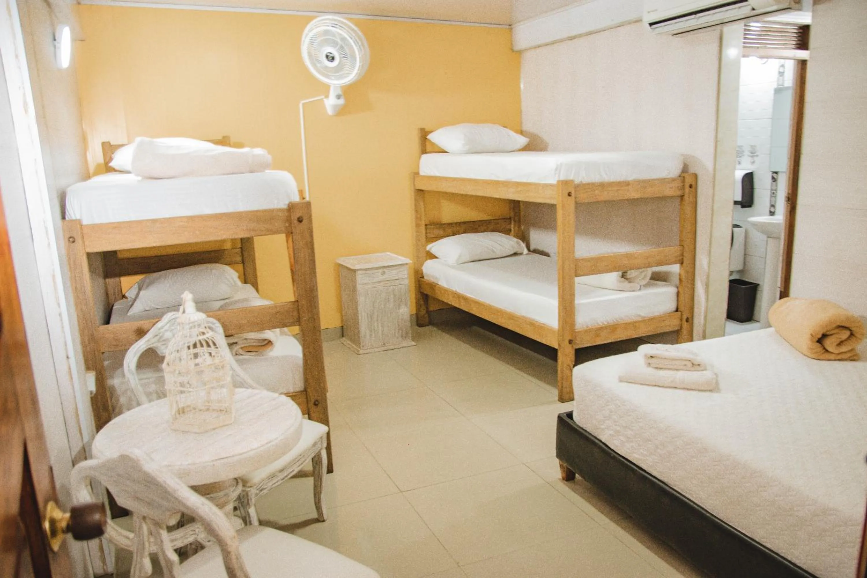 Bed in Hotel La Casona de Getsemani