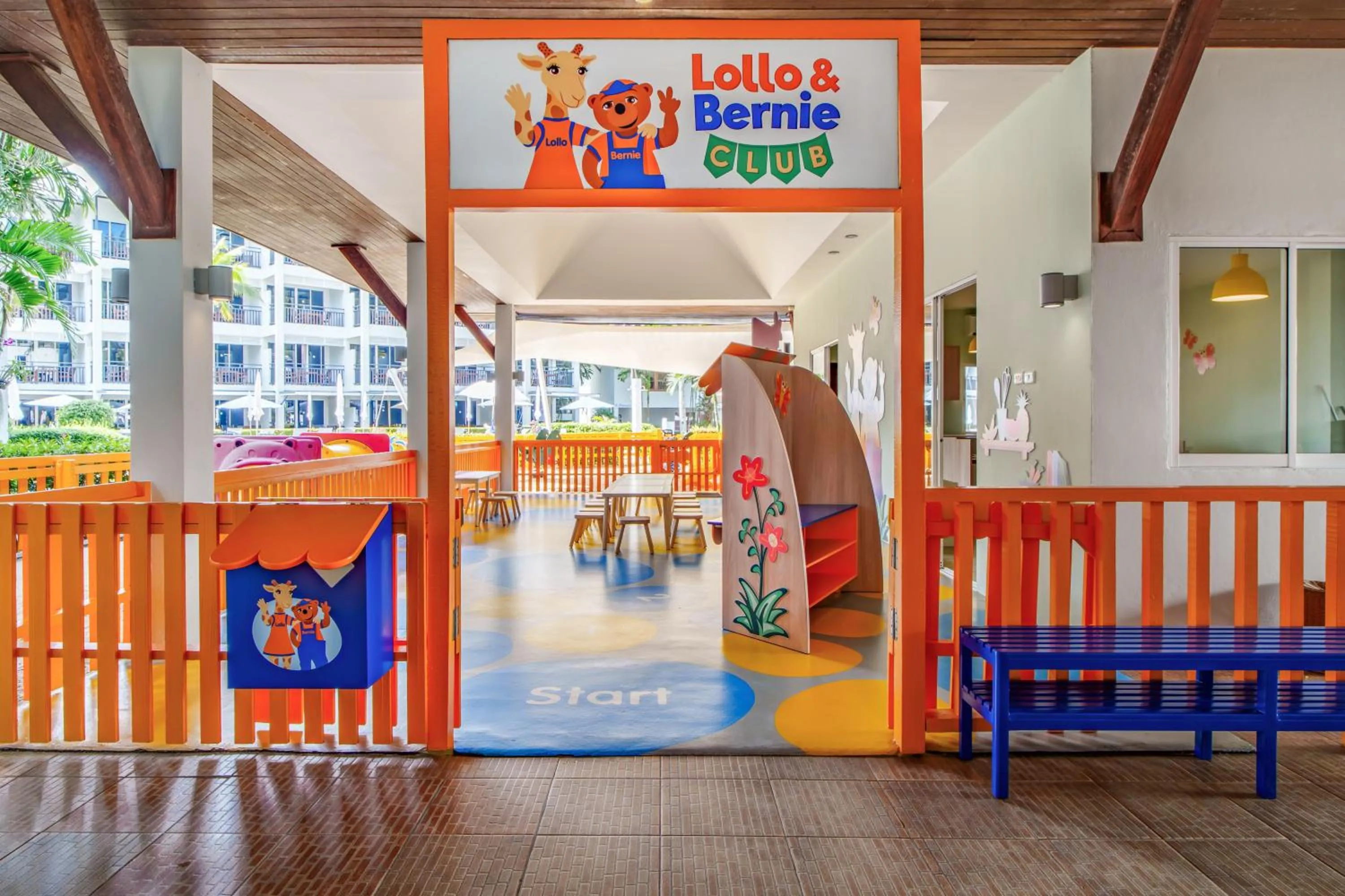 Kids's club in Sunwing Bangtao Beach