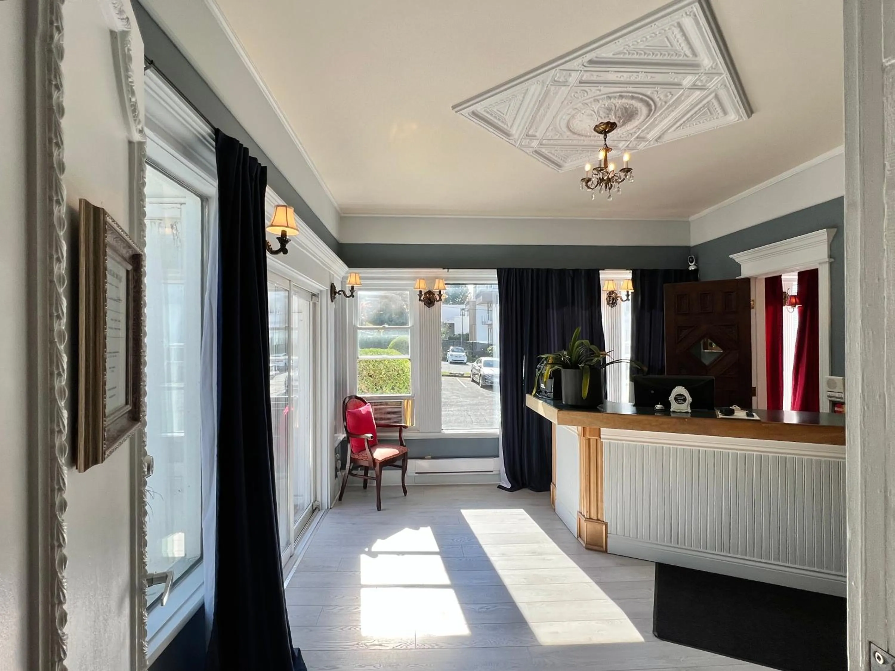 Lobby or reception in Le Chateau du Lac