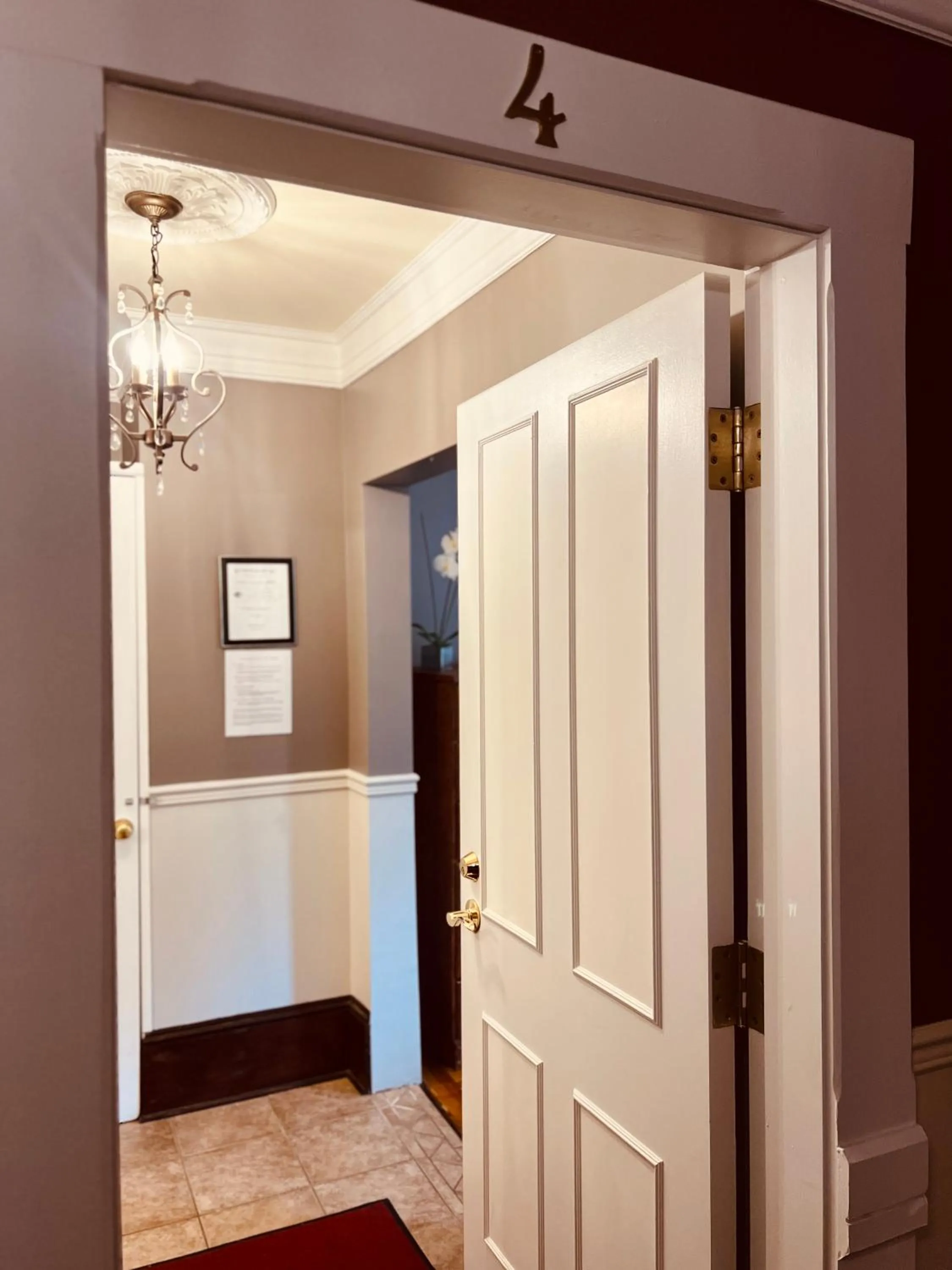 Bedroom in Le Chateau du Lac