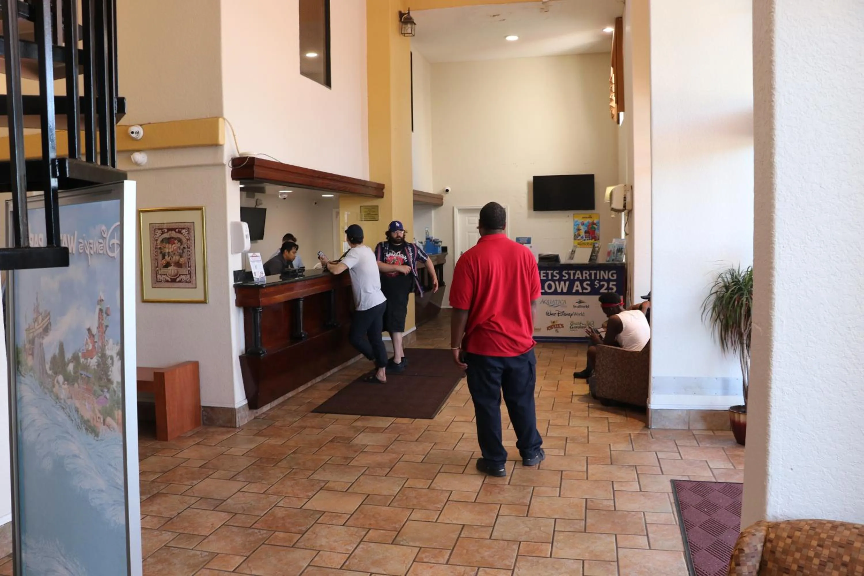 Lobby or reception in Quality Inn Orlando-Near Universal Blvd