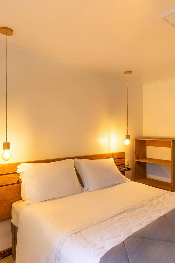 Bed in Pousada Marimar