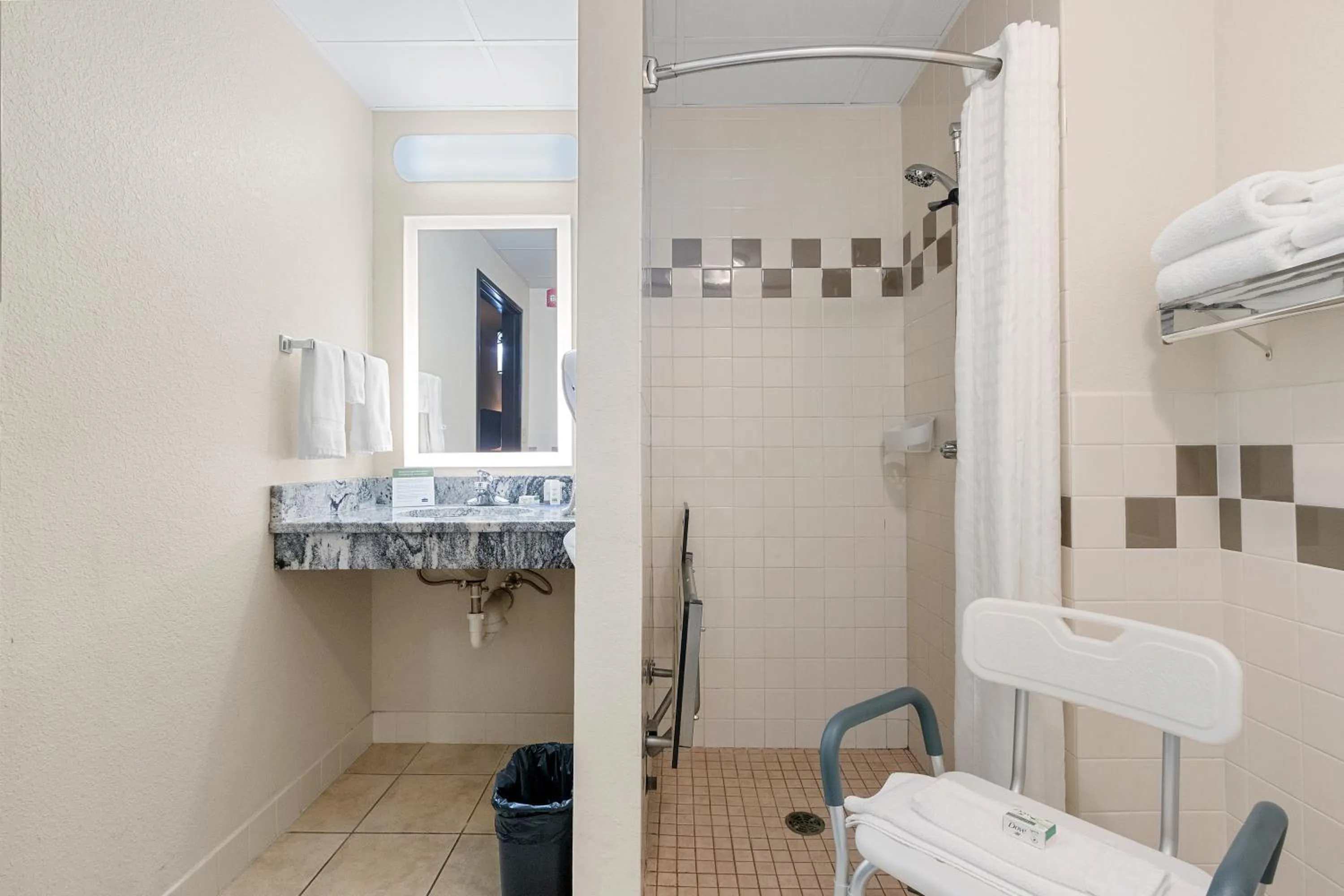 Bathroom in AmericInn by Wyndham Green Bay East