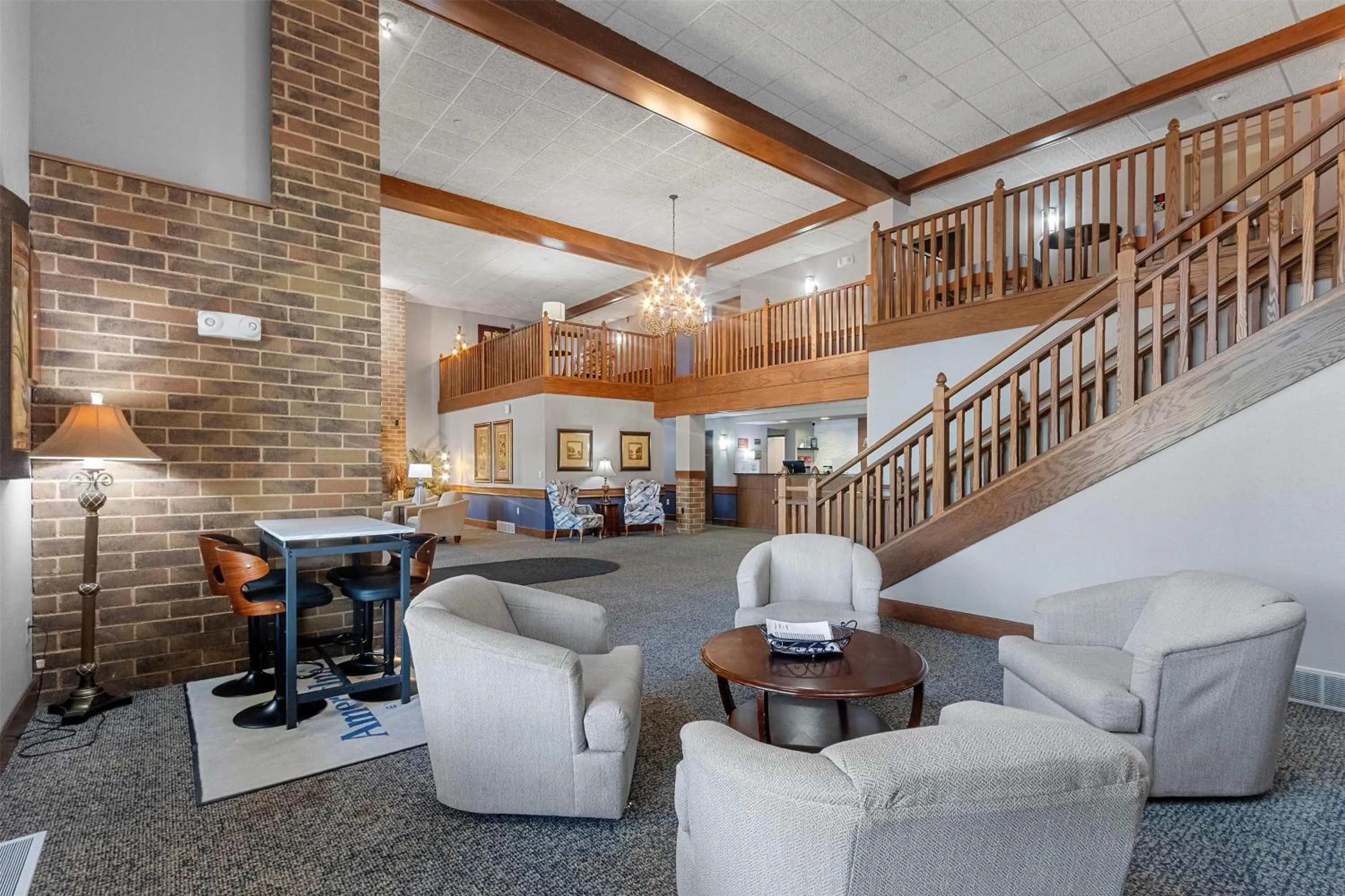 Lobby or reception in AmericInn by Wyndham Green Bay East