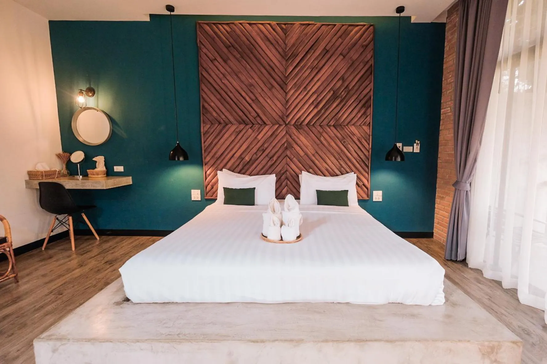 Bed in Casa Foresta Nan