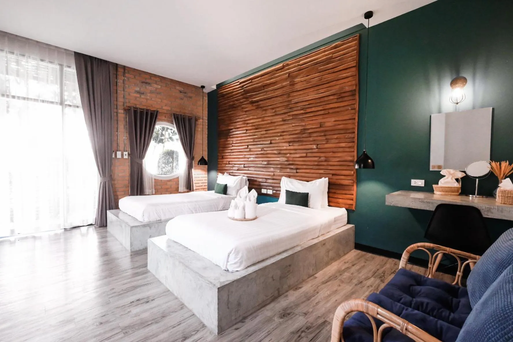 Bed in Casa Foresta Nan