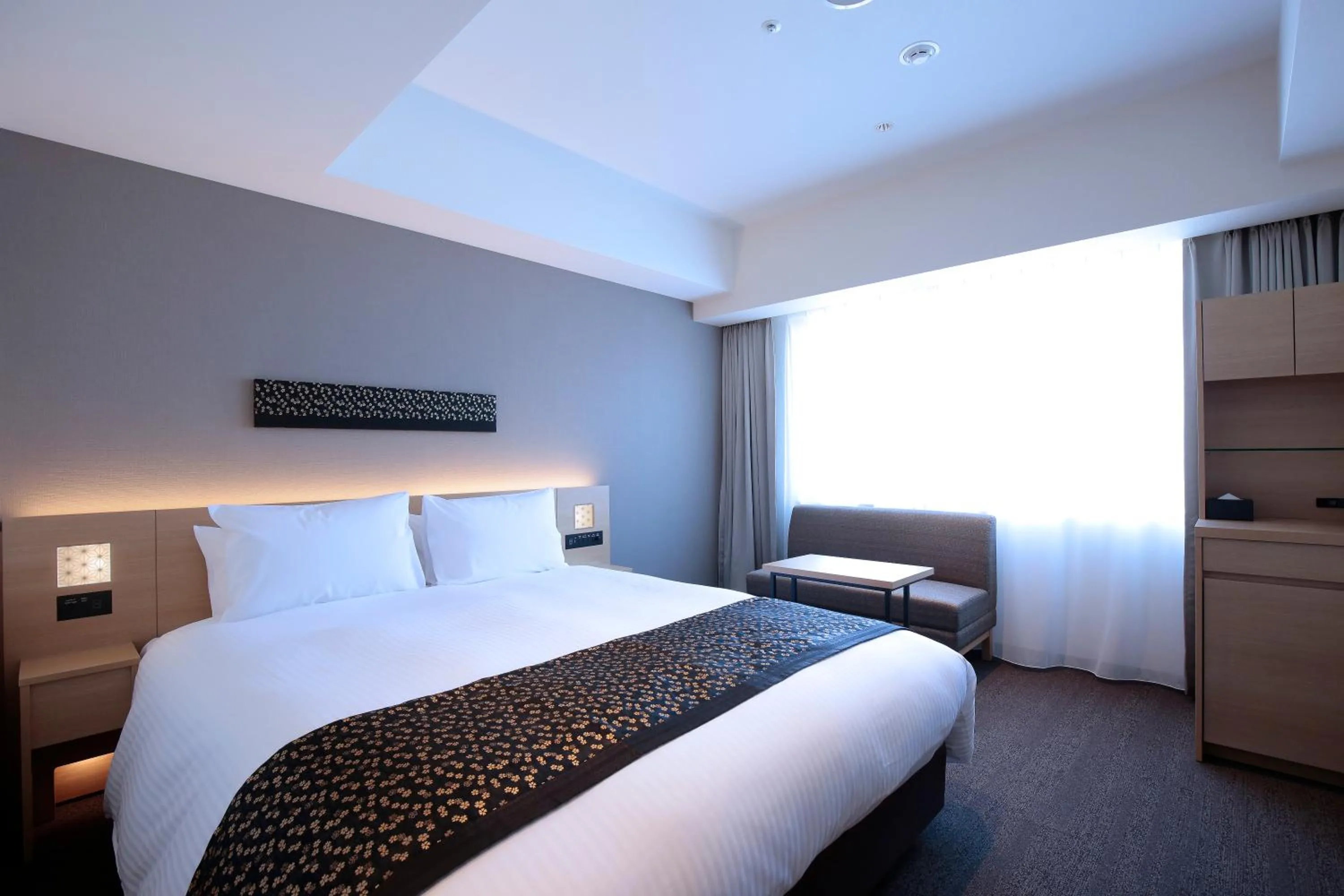 Bed in Hotel Intergate Kyoto Shijo Shinmachi