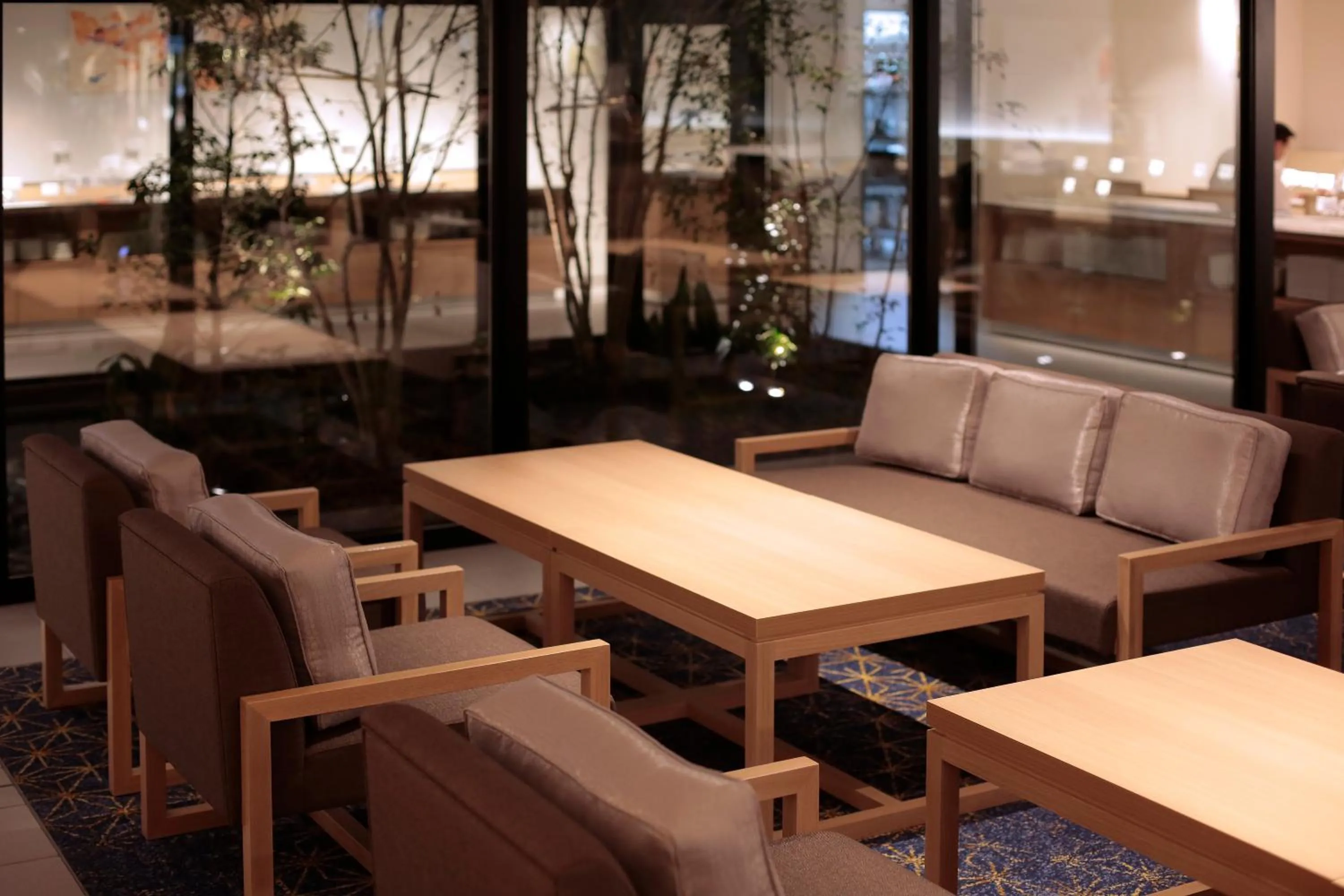 Communal lounge/ TV room in Hotel Intergate Kyoto Shijo Shinmachi