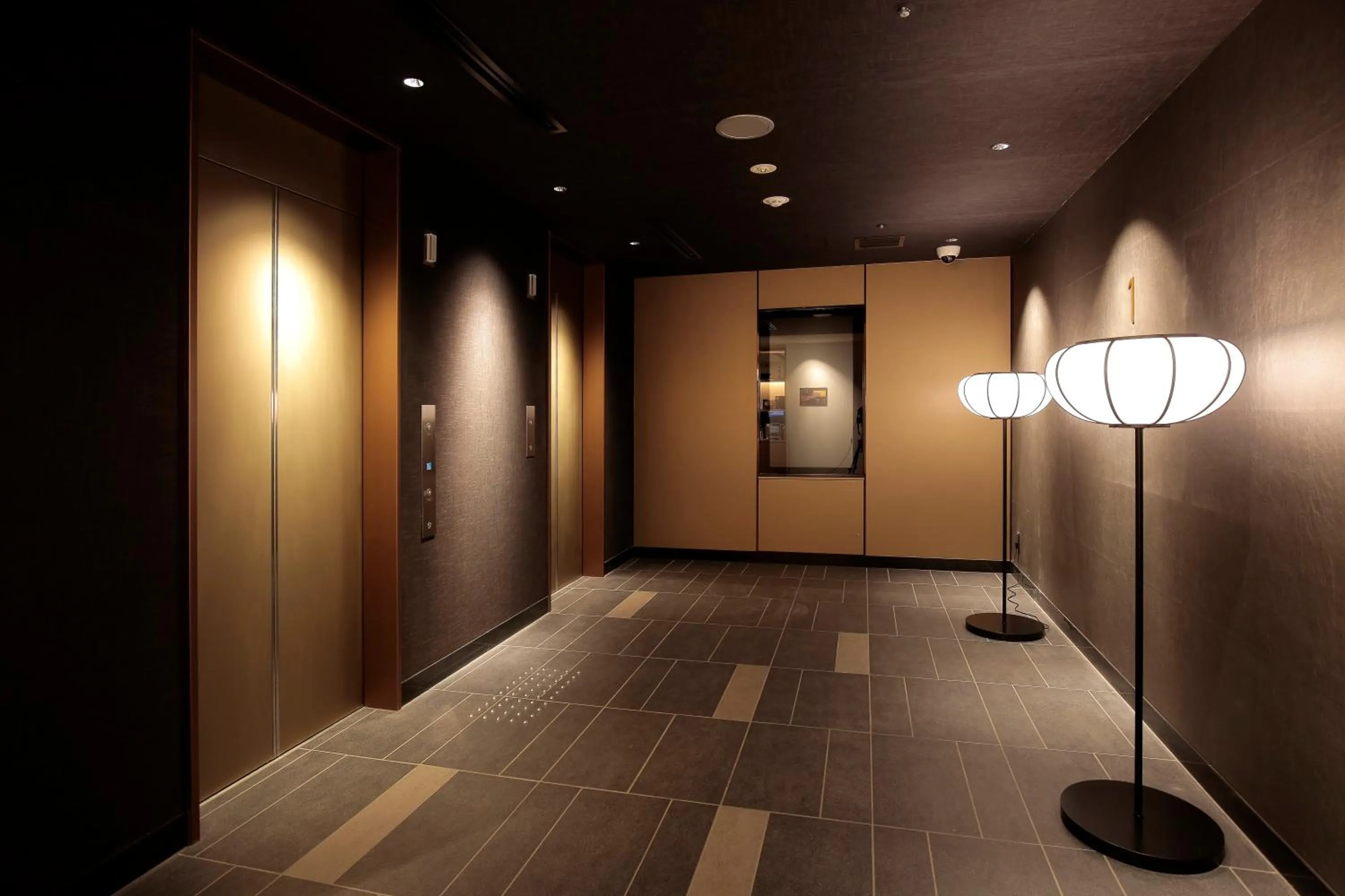 elevator in Hotel Intergate Kyoto Shijo Shinmachi