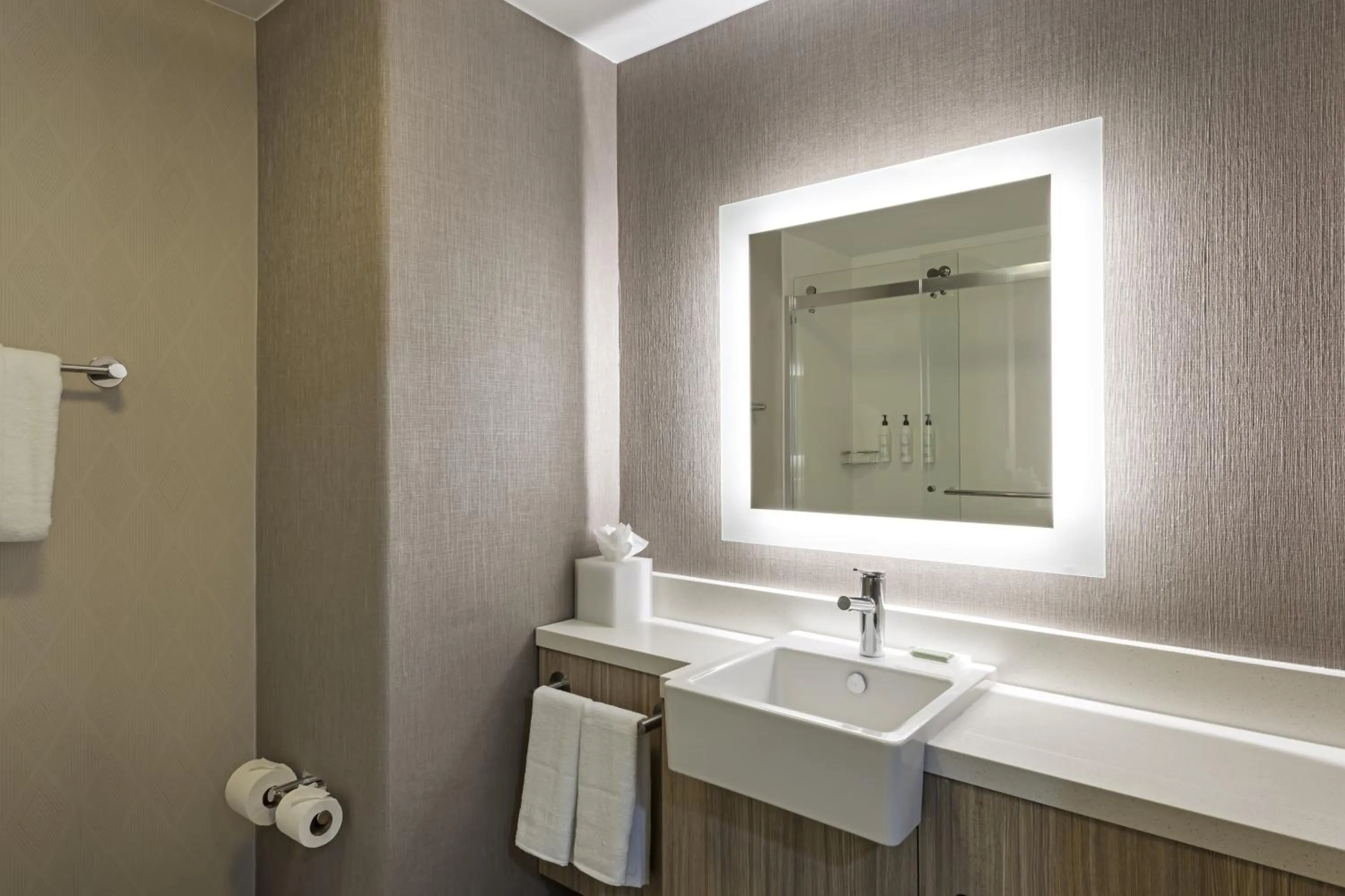 Bathroom in SpringHill Suites by Marriott Turlock