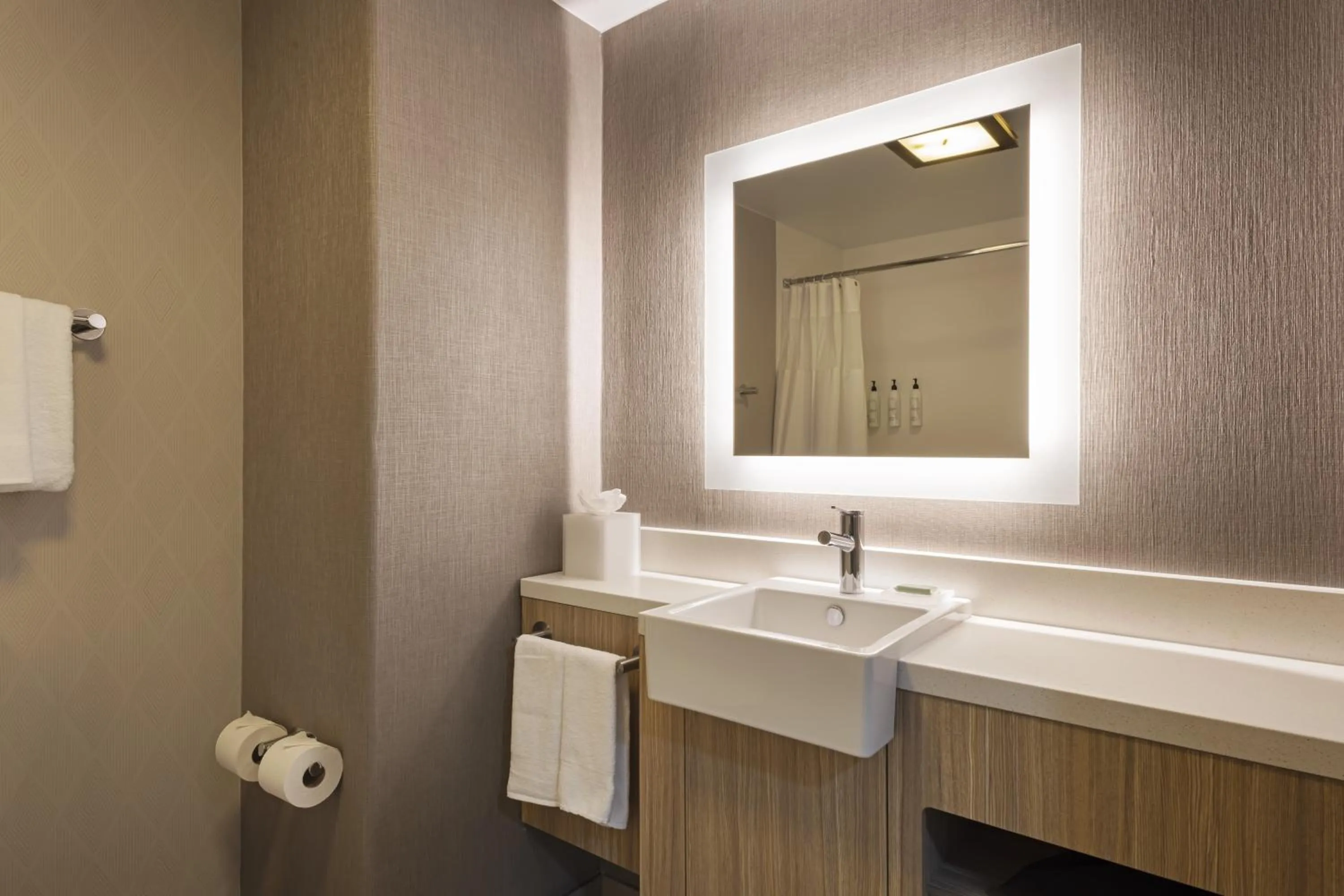 Bathroom in SpringHill Suites by Marriott Turlock