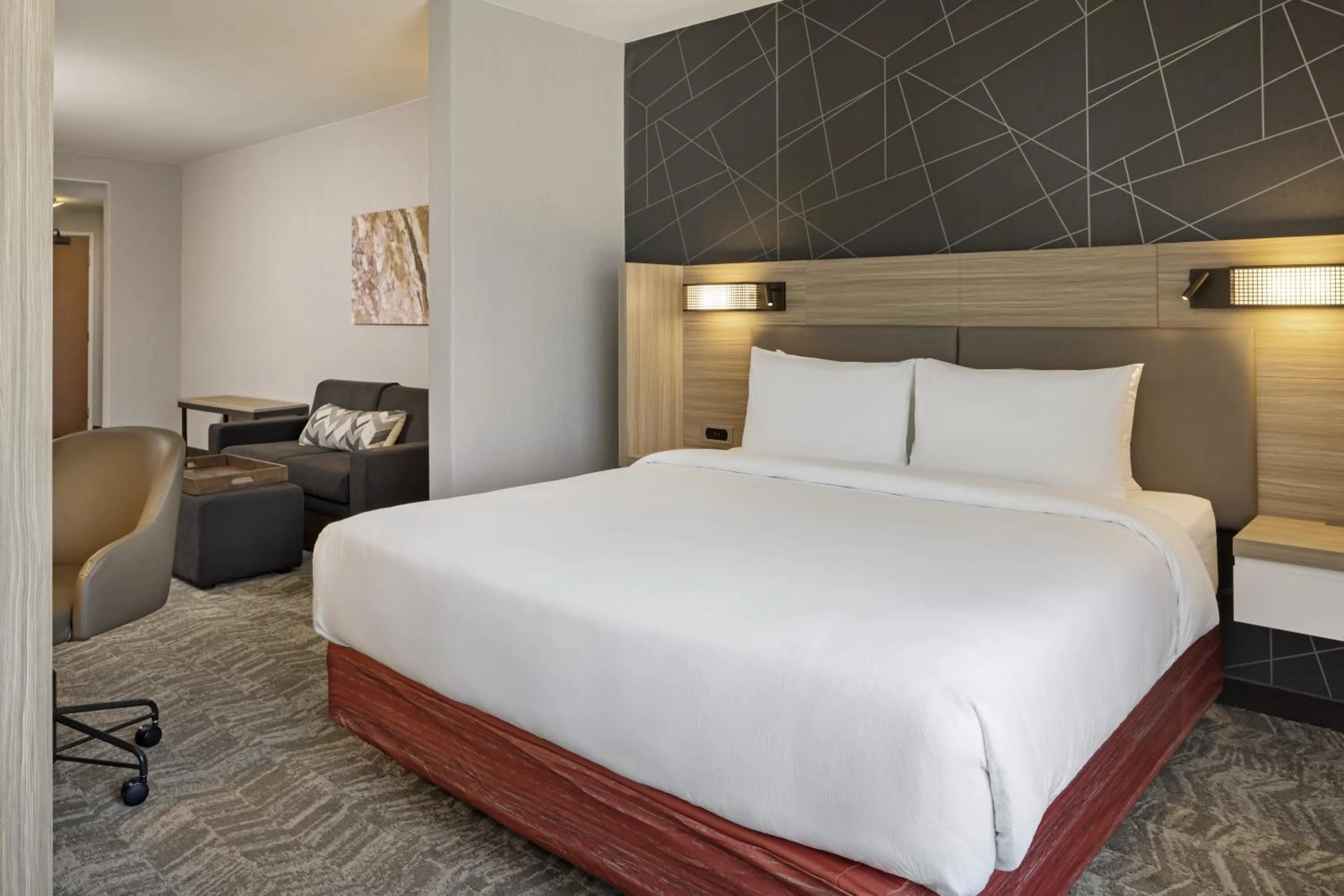 Photo of the whole room, Bed in SpringHill Suites by Marriott Turlock