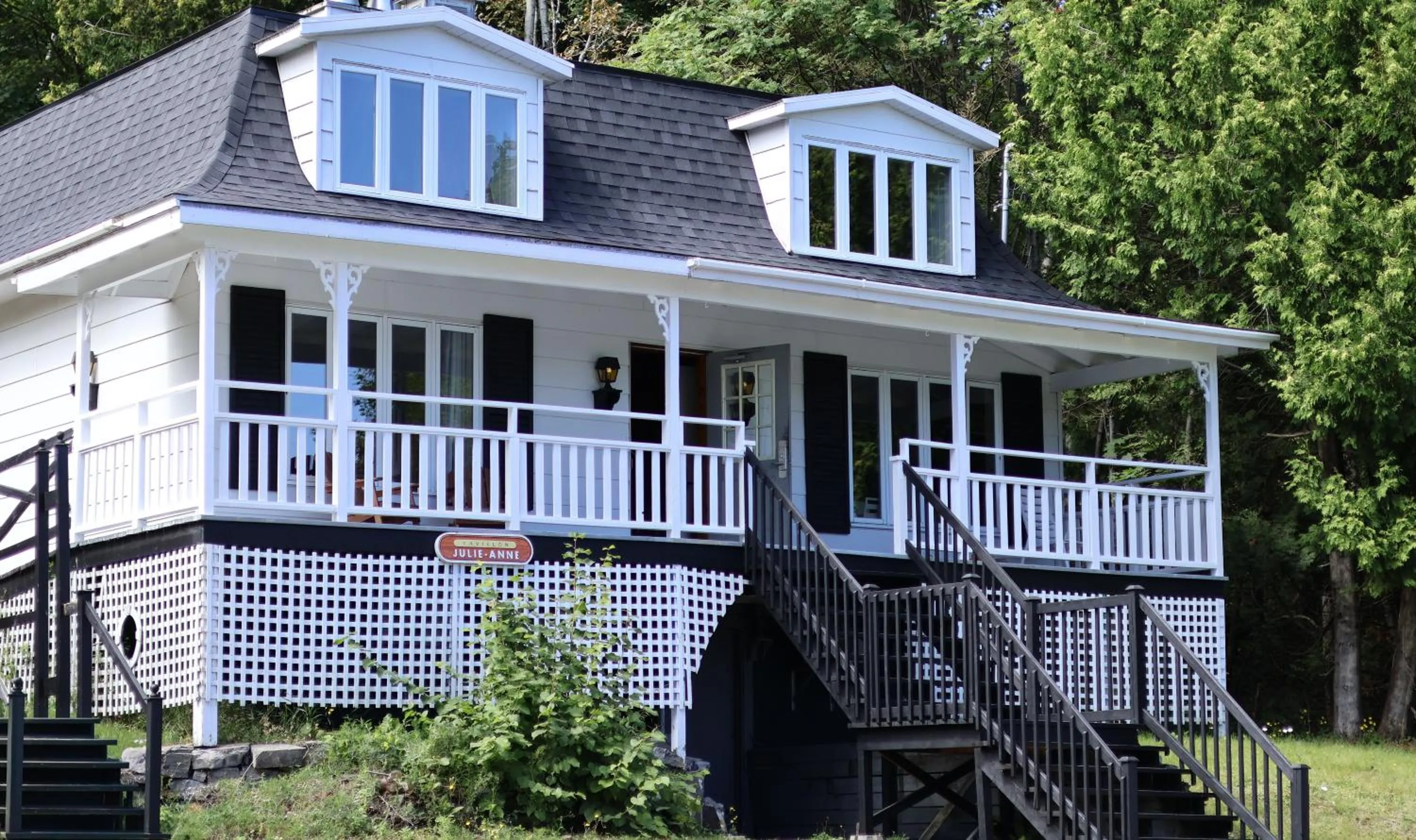Garden in Hôtel au Petit Berger