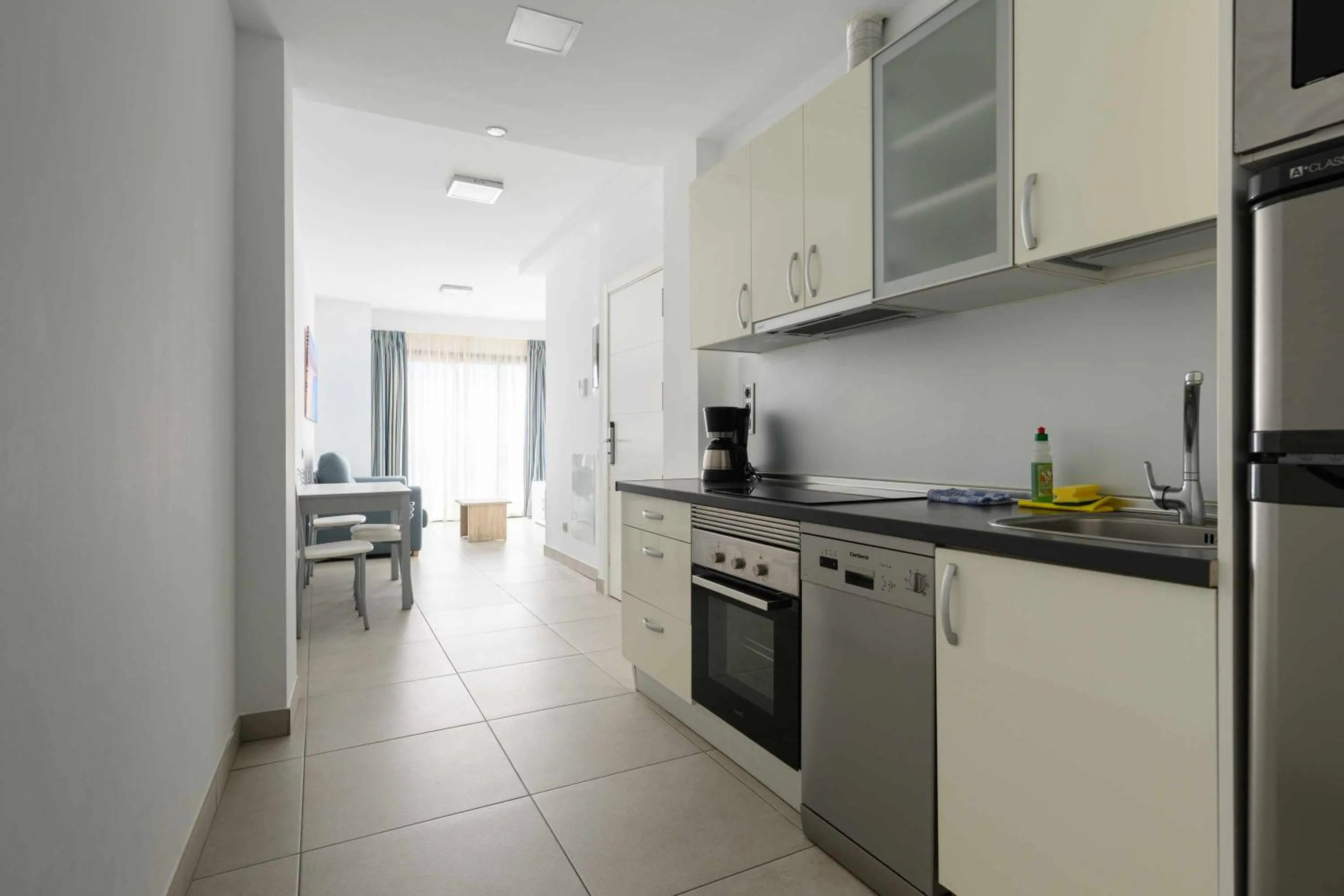 Kitchen or kitchenette in Canteras Suites