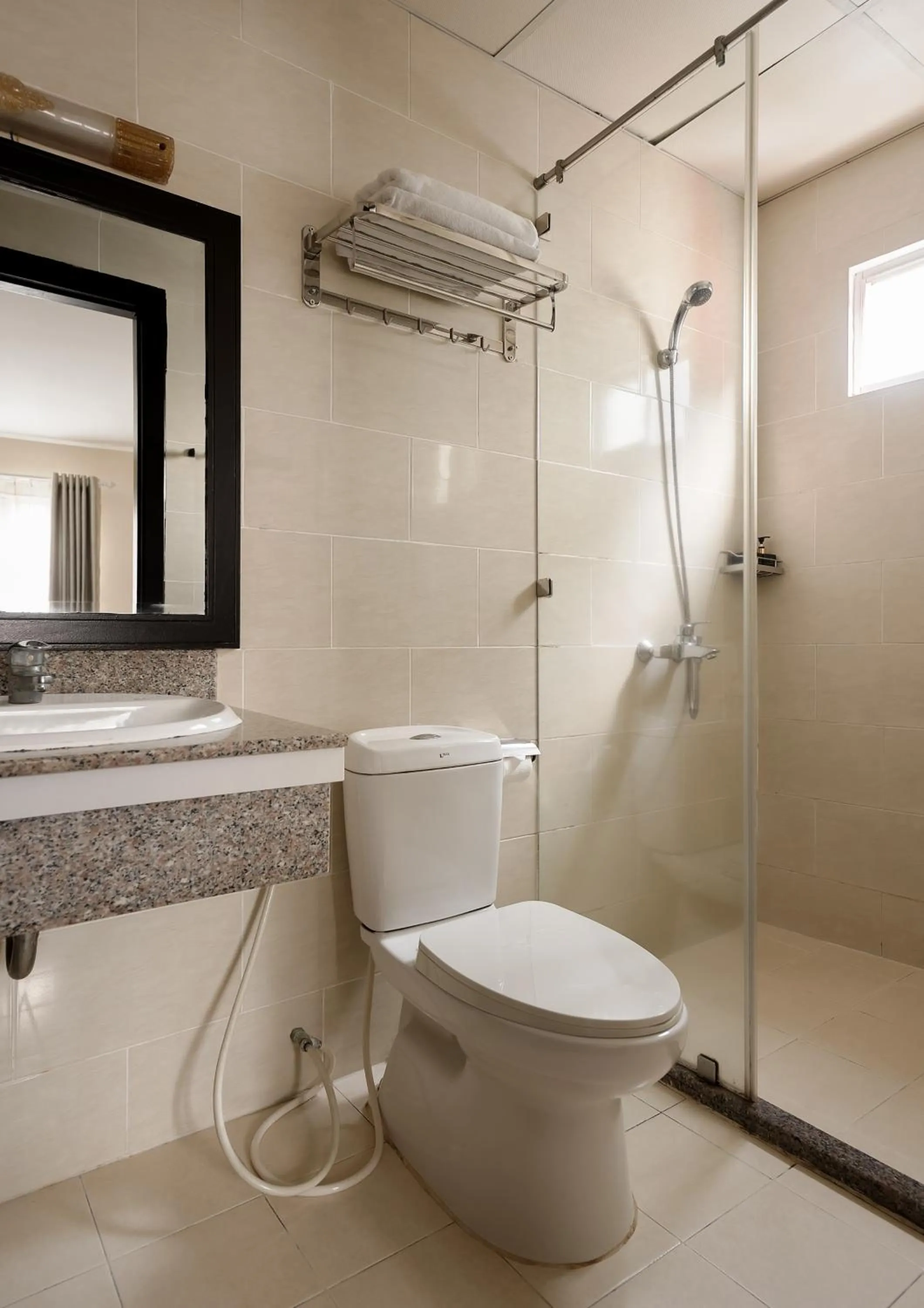 Shower in Asian Ruby Hotel & Spa - 122F Bui Thi Xuân Street