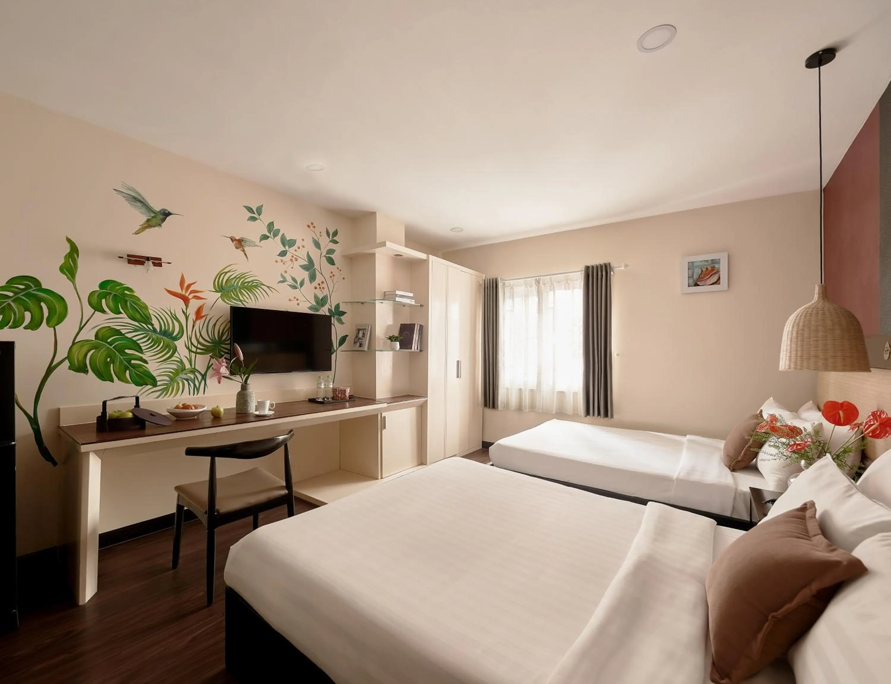 Bed in Asian Ruby Hotel & Spa - 122F Bui Thi Xuân Street