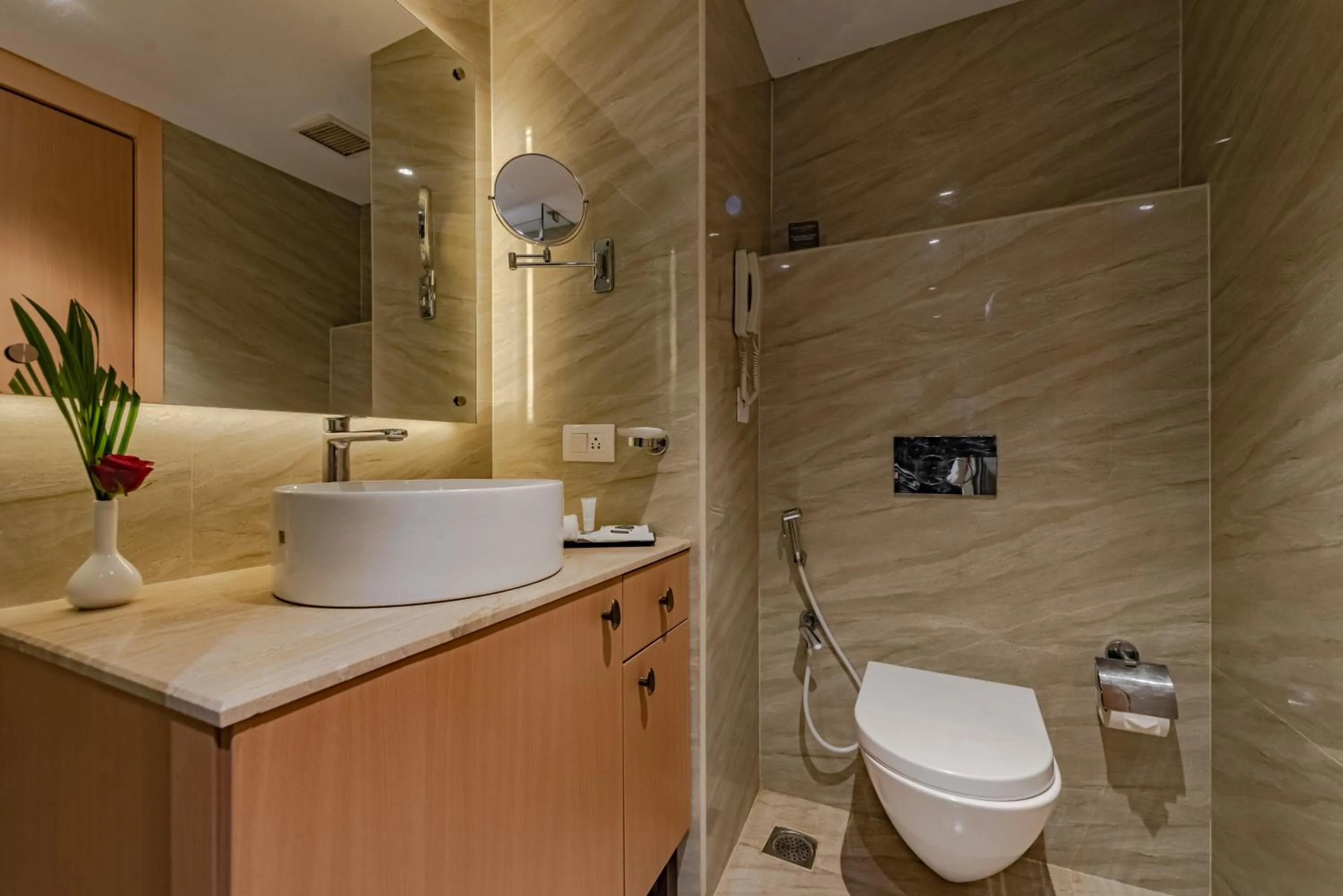 Bathroom in Goldfinch Hotel Mangalore