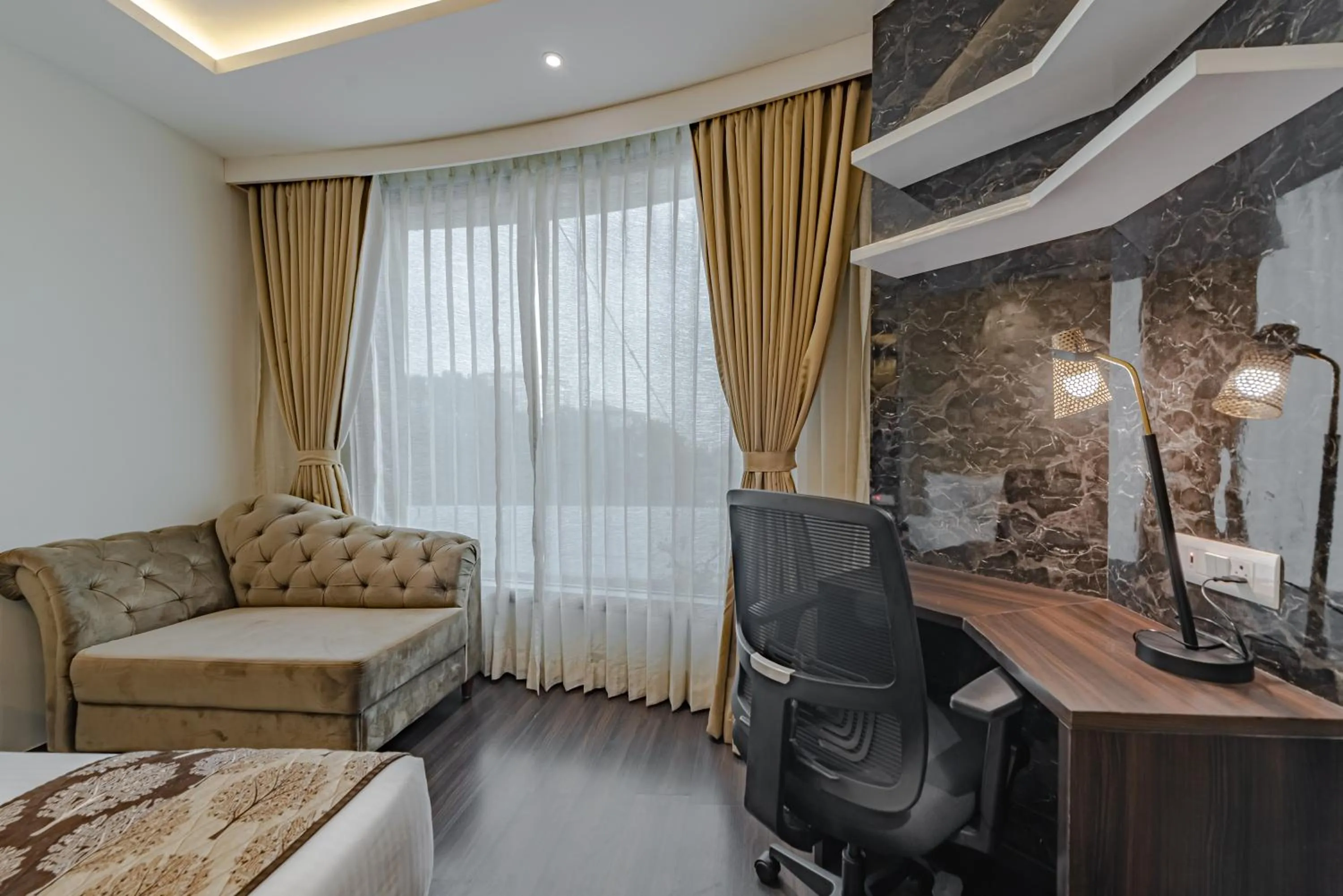 Living room in Goldfinch Hotel Mangalore