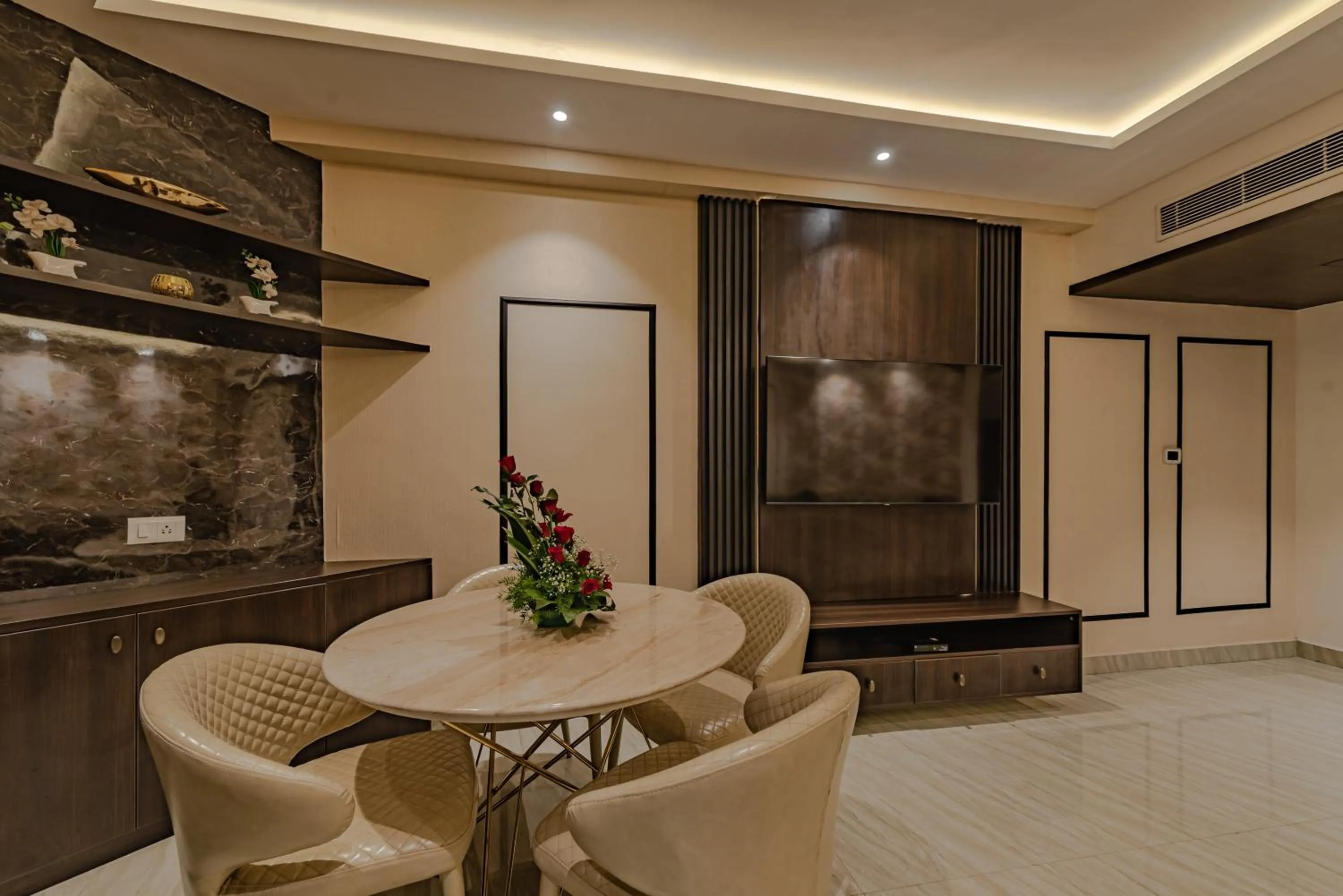 Living room in Goldfinch Hotel Mangalore