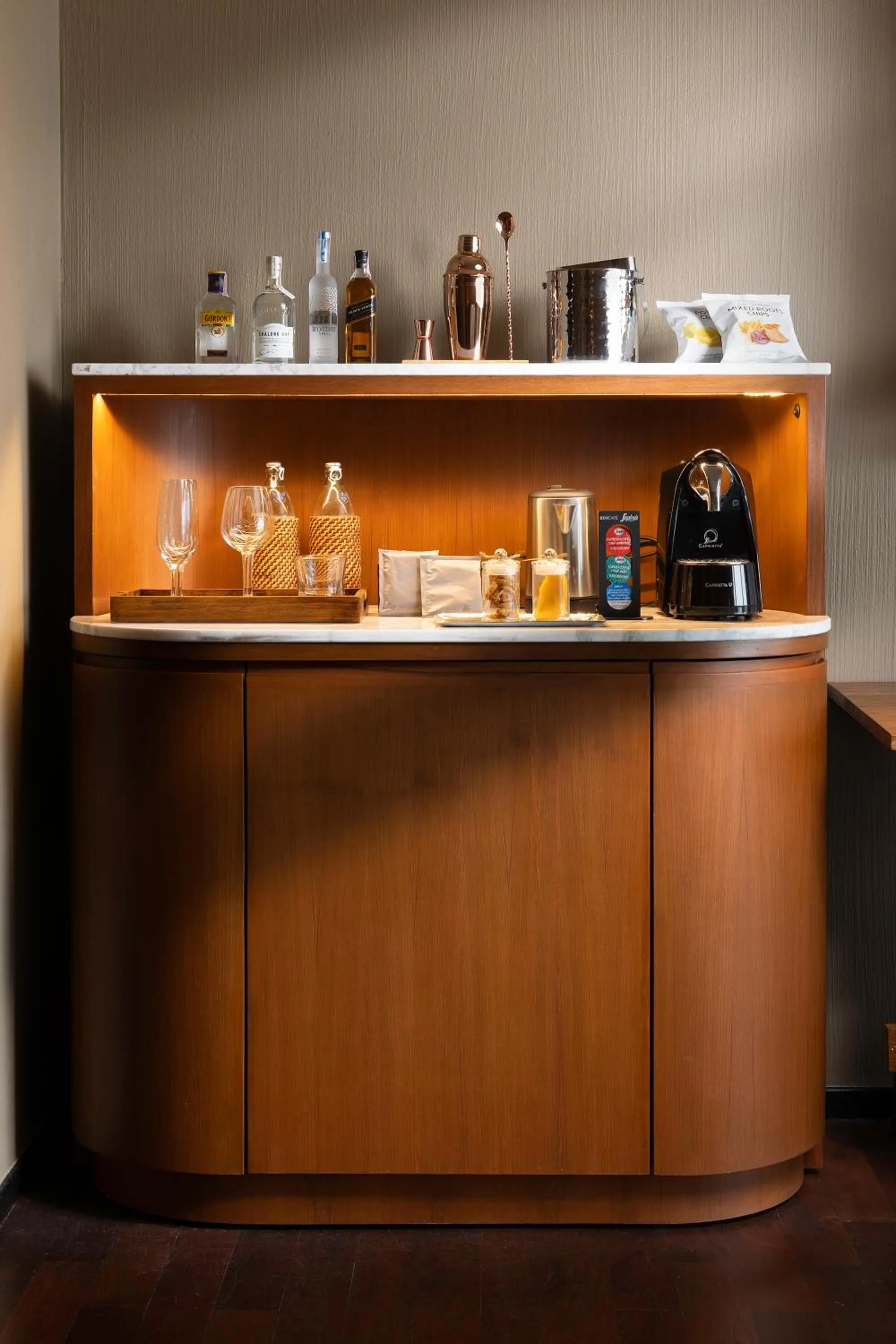 minibar in Silavadee Pool Spa Resort - SHA Extra Plus