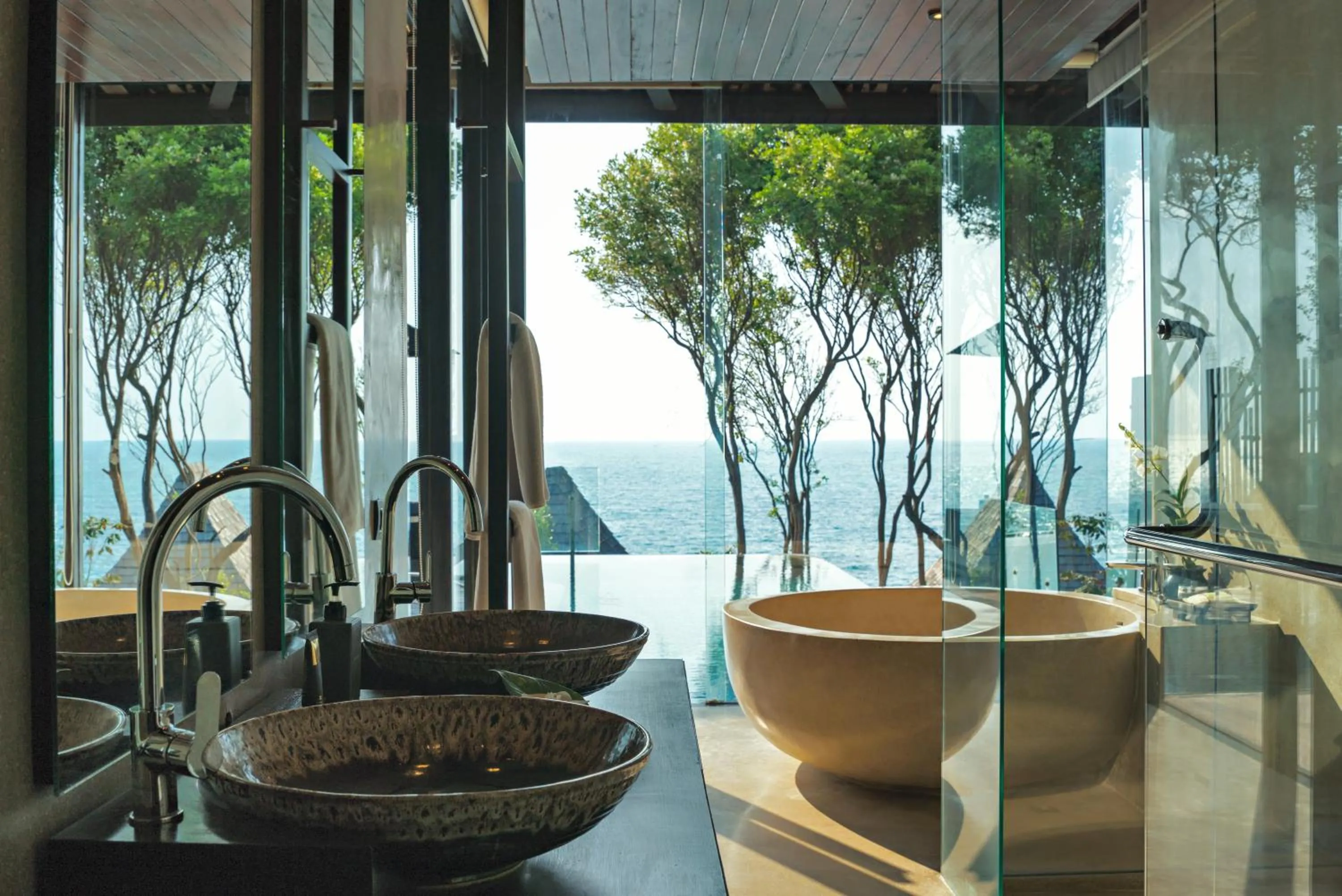 Bathroom in Silavadee Pool Spa Resort - SHA Extra Plus