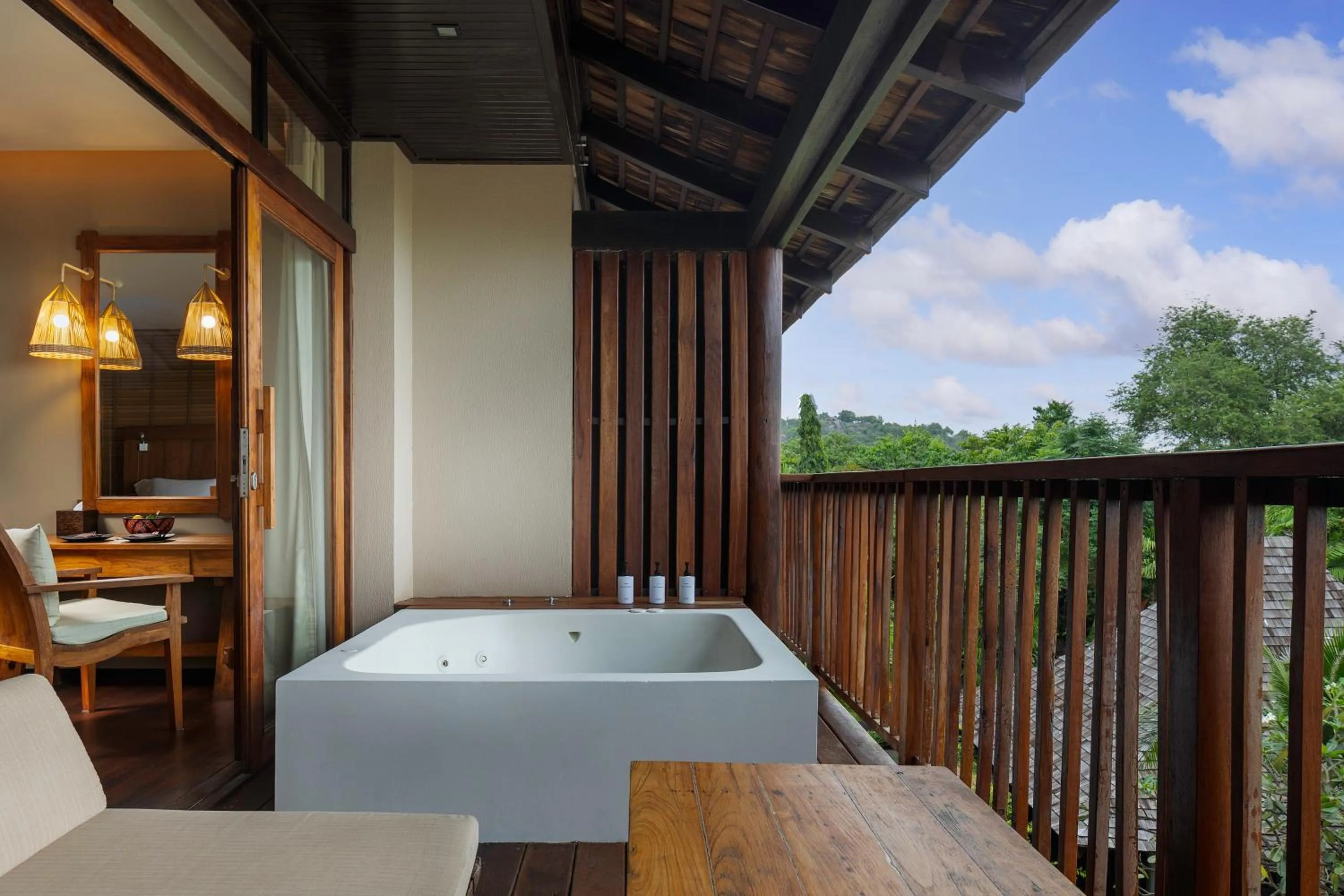 Balcony/Terrace in Silavadee Pool Spa Resort - SHA Extra Plus