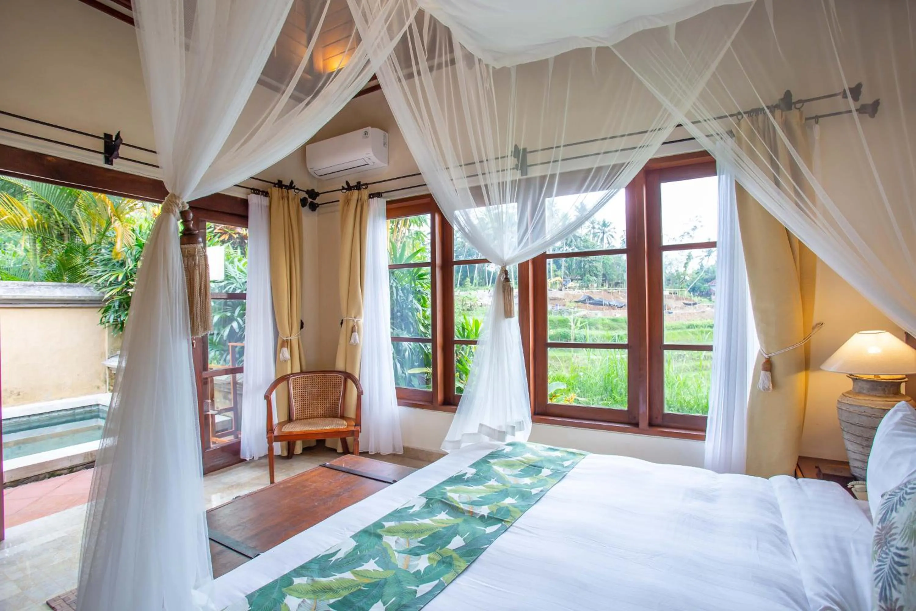 Bedroom, Bed in Villa Semana Resort Ubud