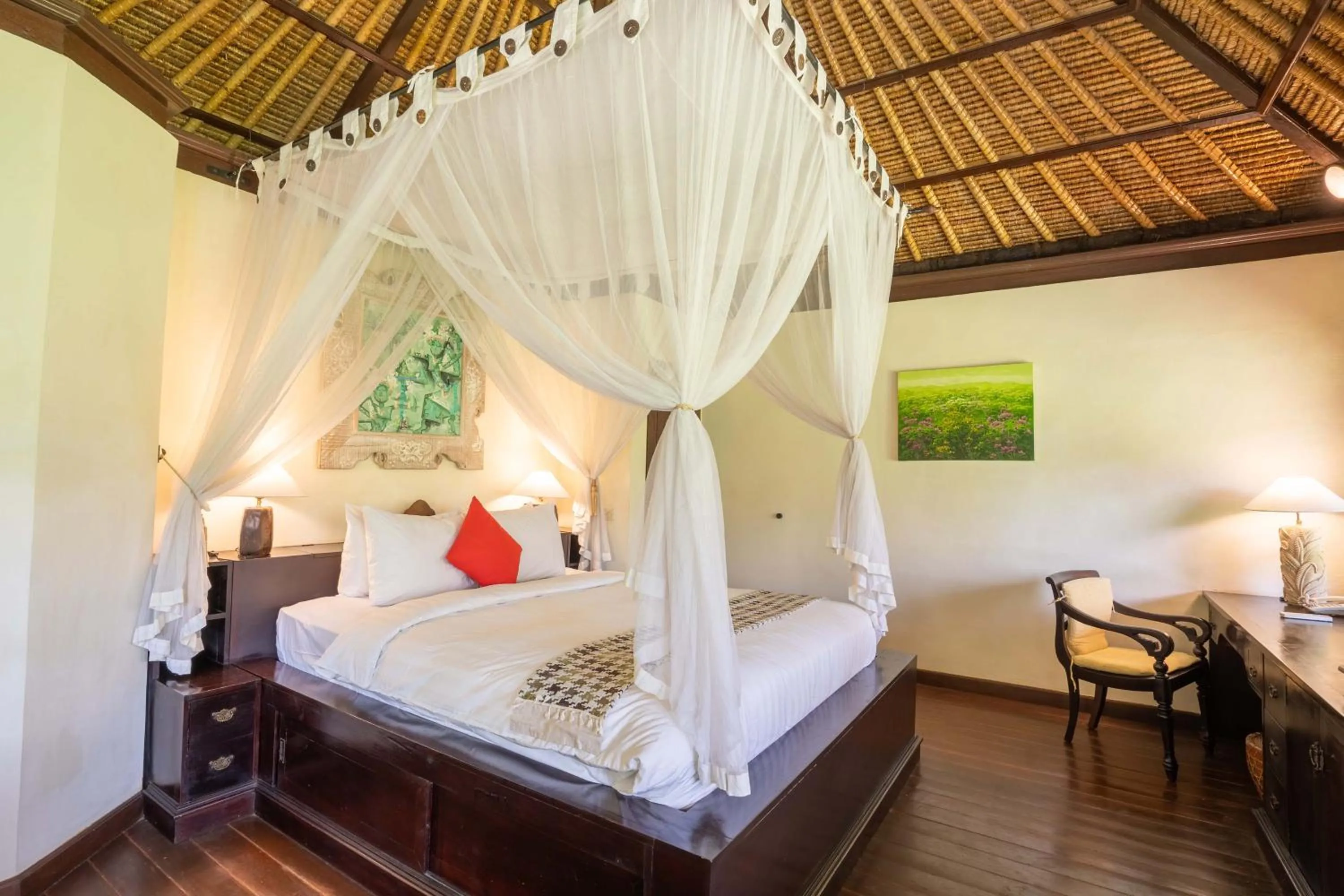 Bedroom, Bed in Villa Semana Resort Ubud