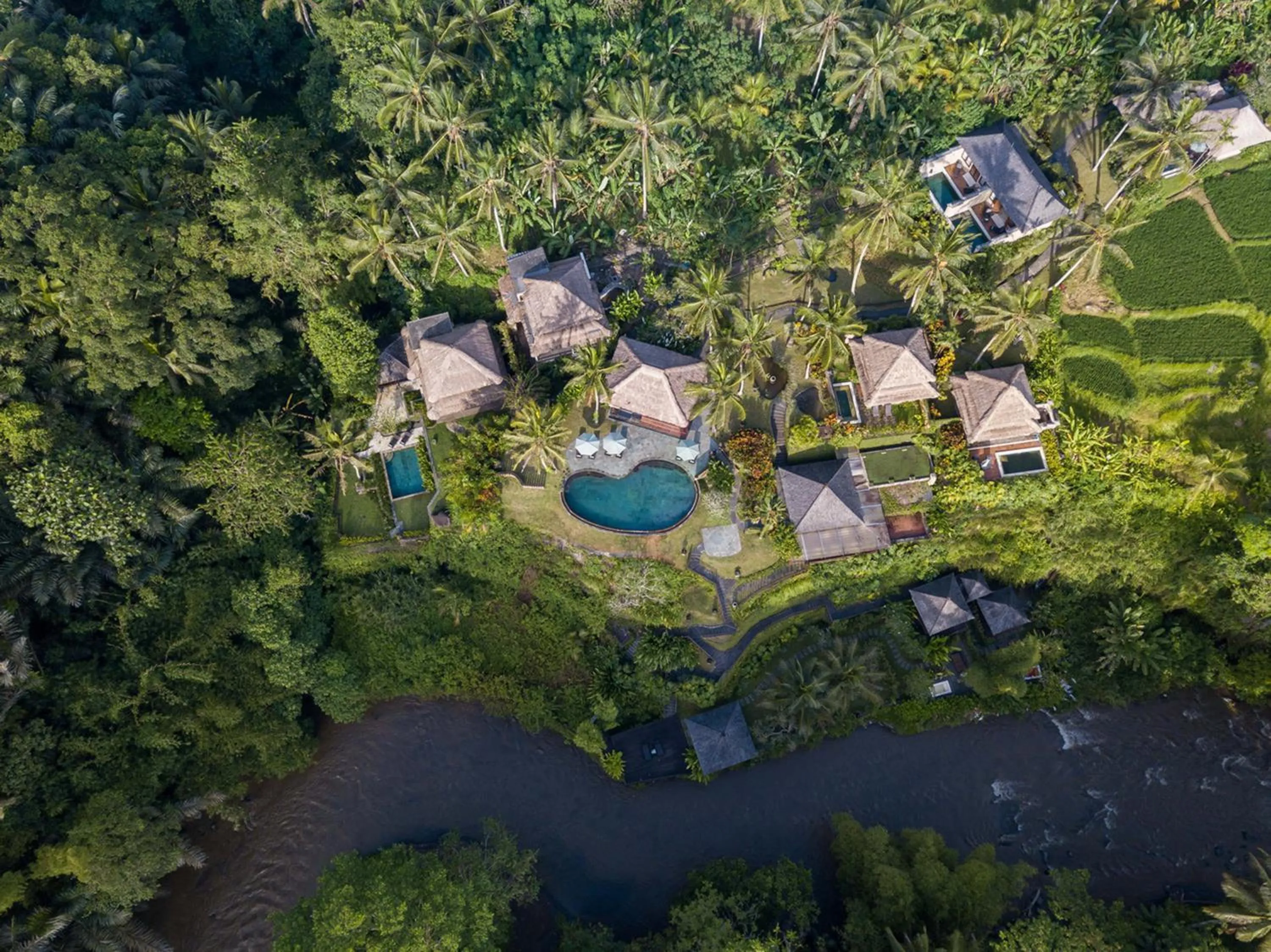 Property building in Villa Semana Resort Ubud