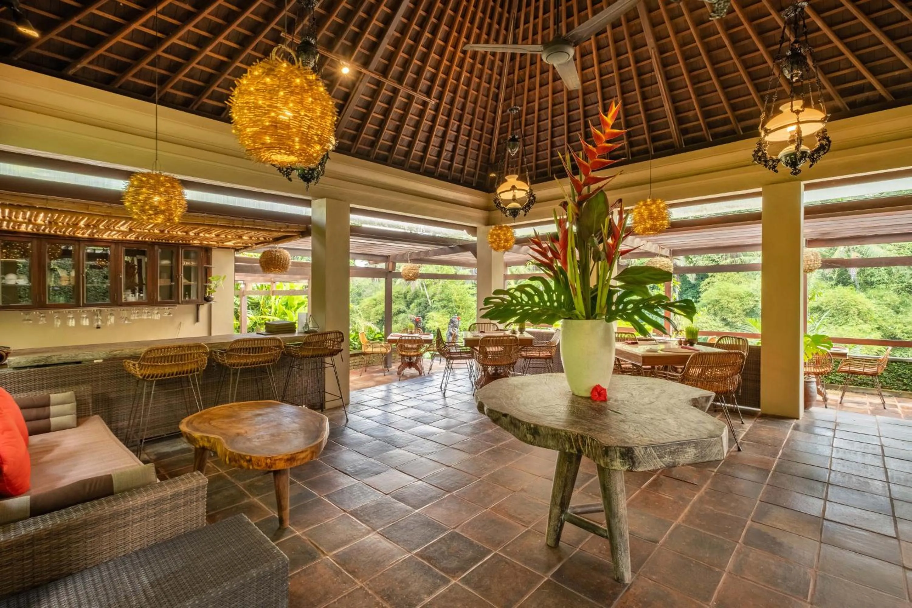 Restaurant/places to eat in Villa Semana Resort Ubud