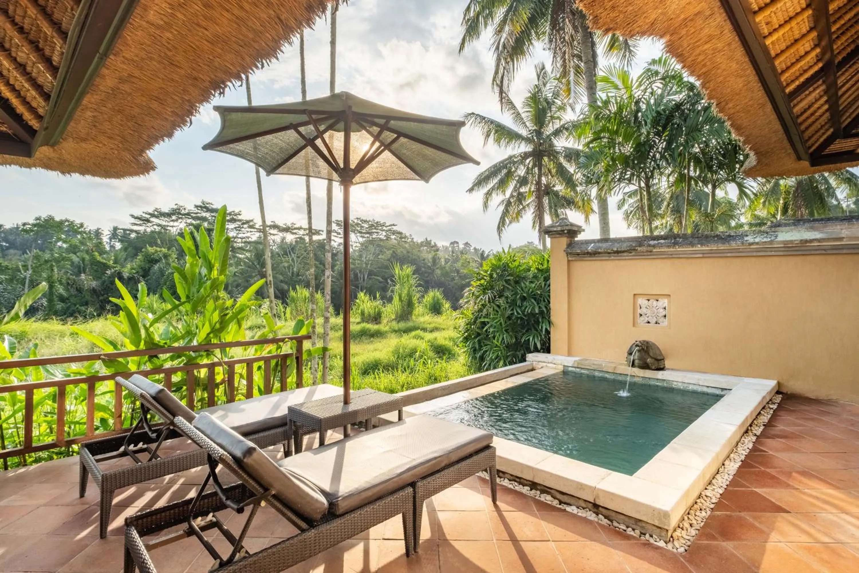 Pool view in Villa Semana Resort Ubud