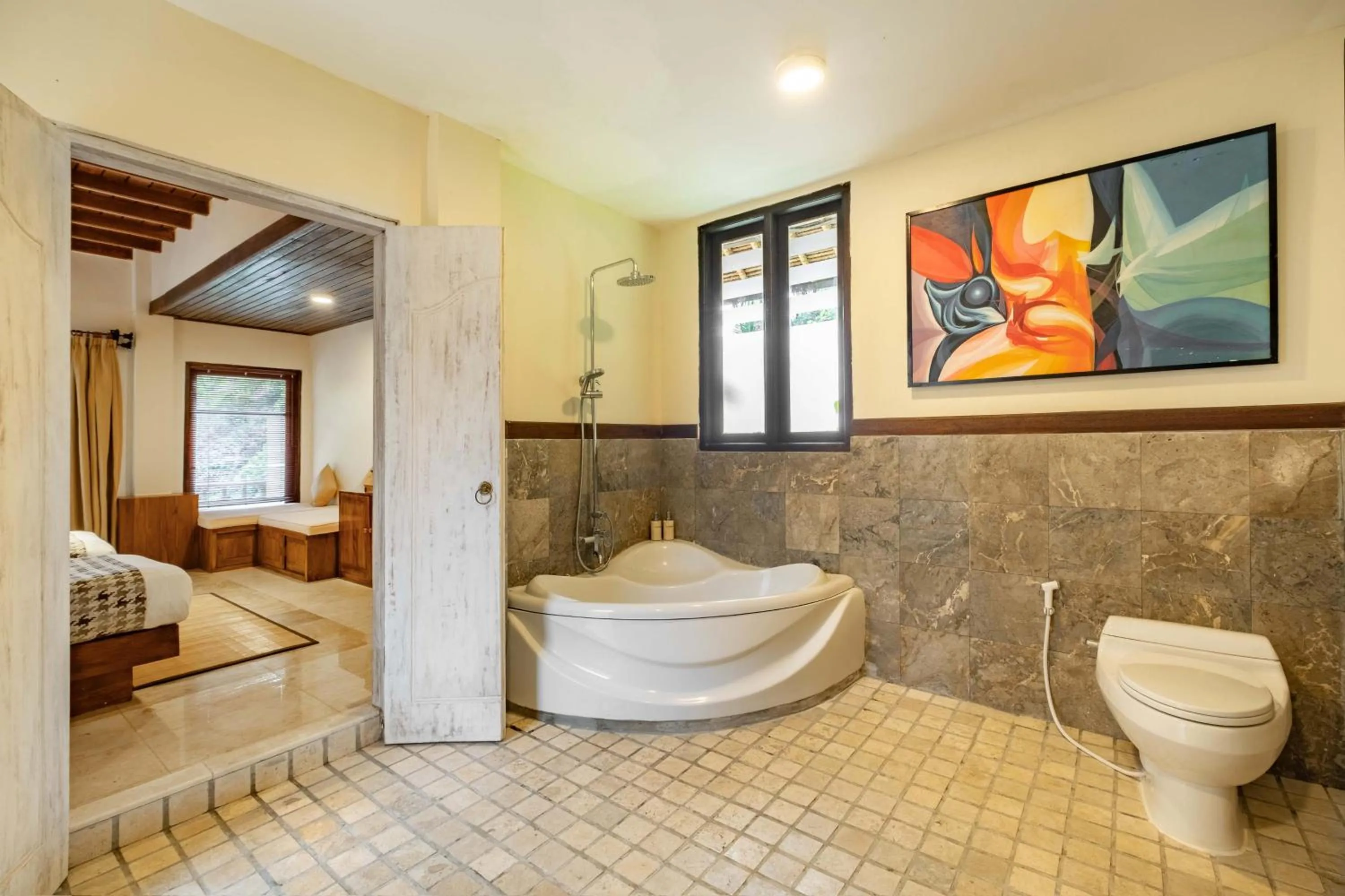 Toilet in Villa Semana Resort Ubud