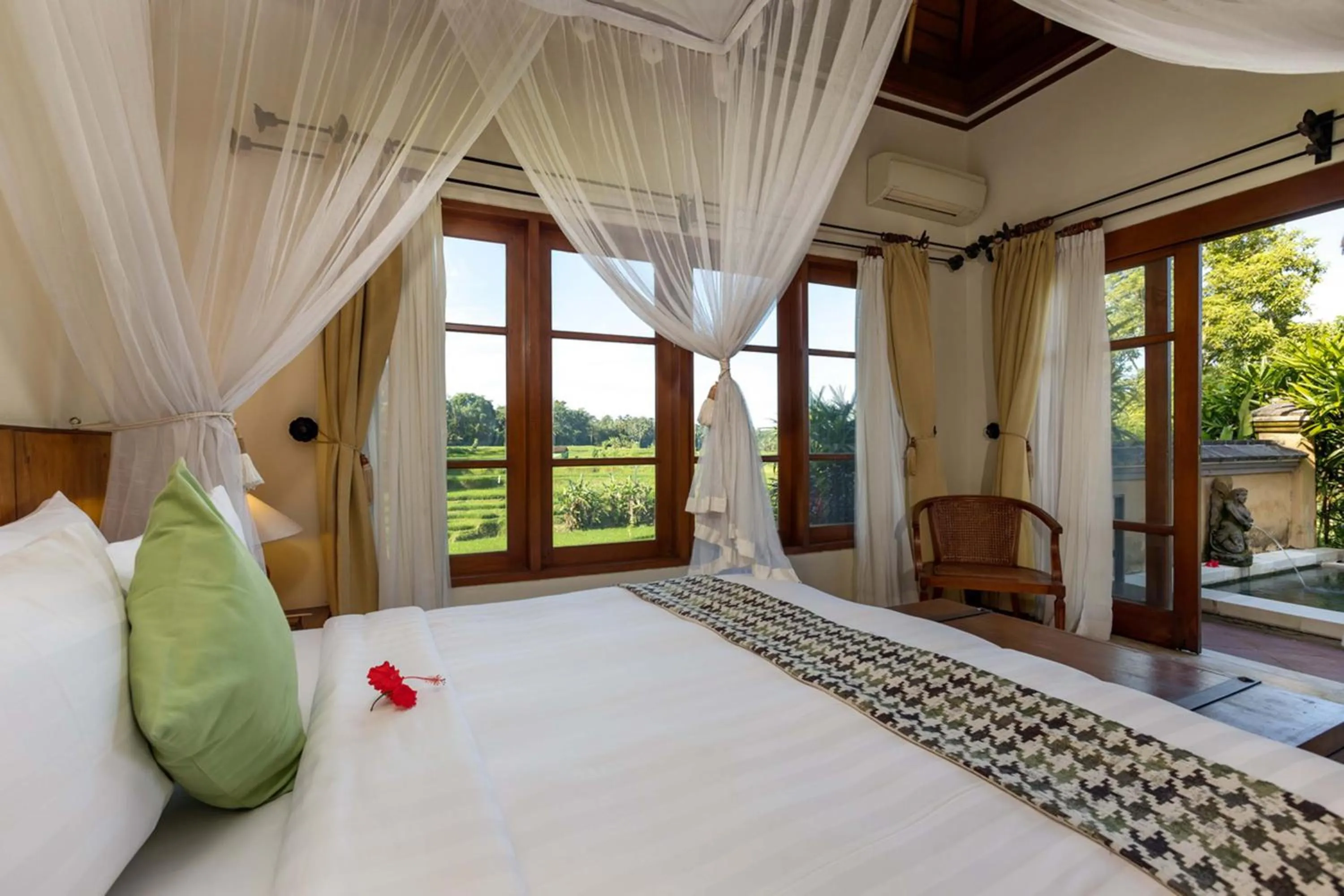 Bedroom, Bed in Villa Semana Resort Ubud