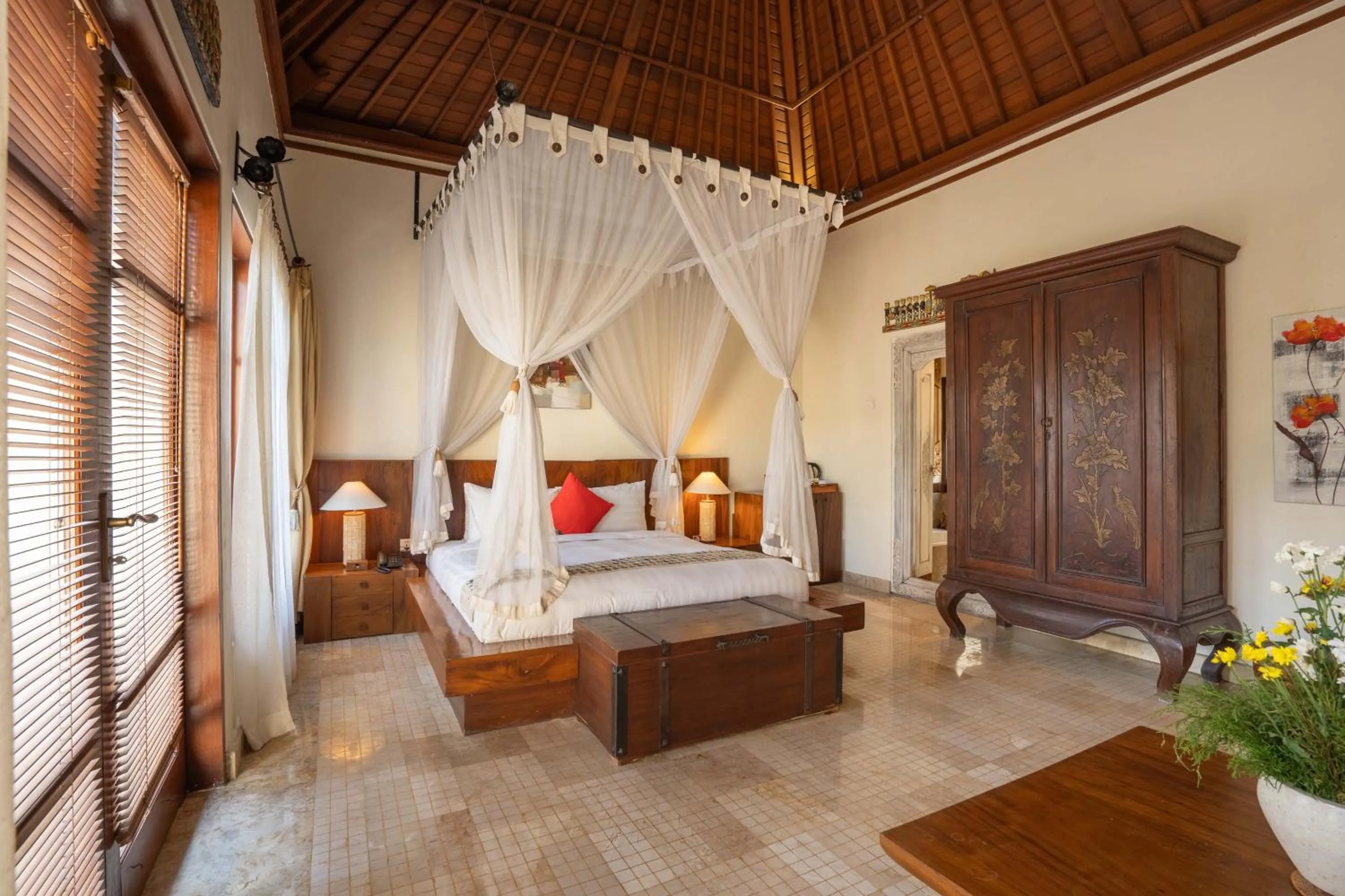 Bedroom, Bed in Villa Semana Resort Ubud