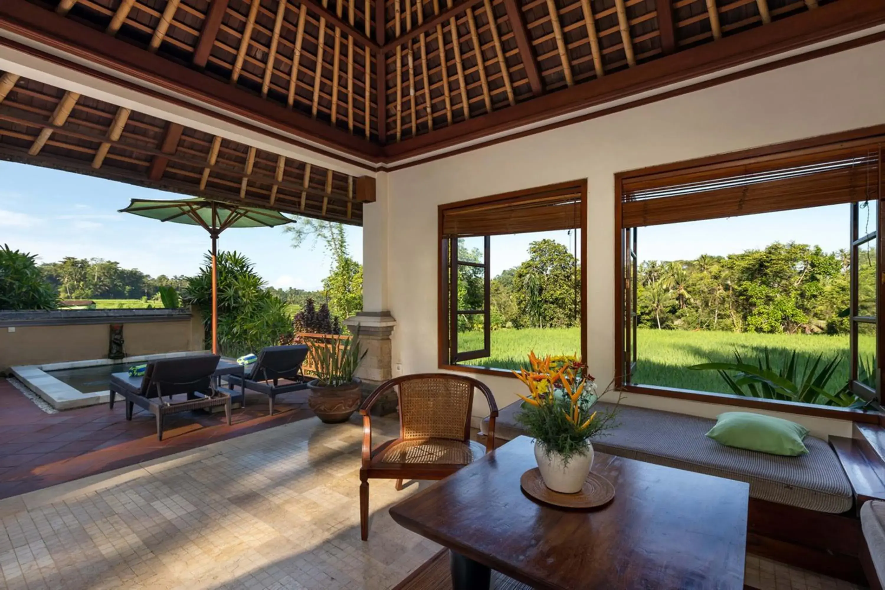 One-Bedroom Pool Villa with Rice Field View in Villa Semana Resort Ubud One-Bedroom Pool Villa with Rice Field View in Villa Semana Resort Ubud