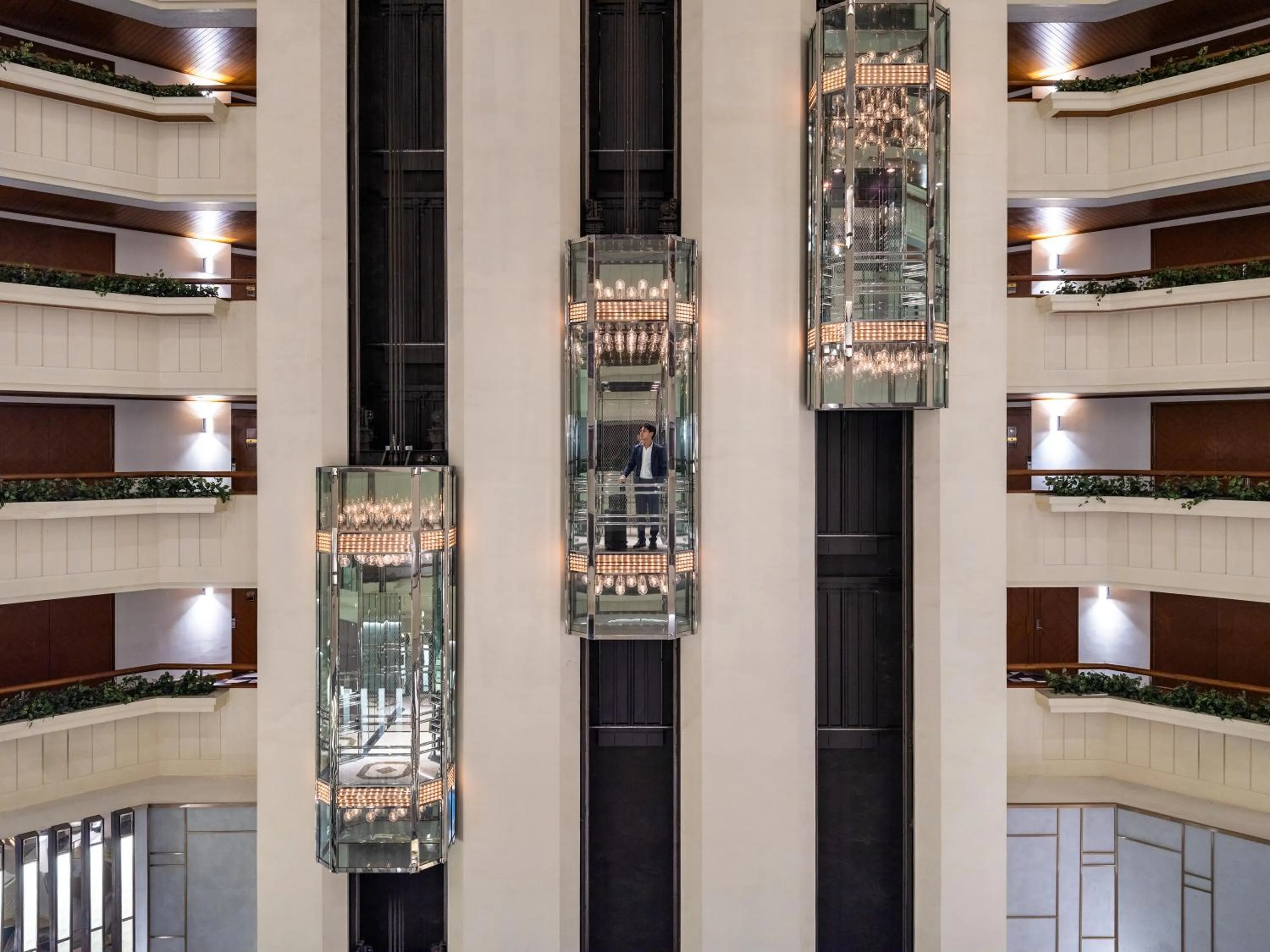 Property building in Crowne Plaza Bangkok Lumpini Park by IHG